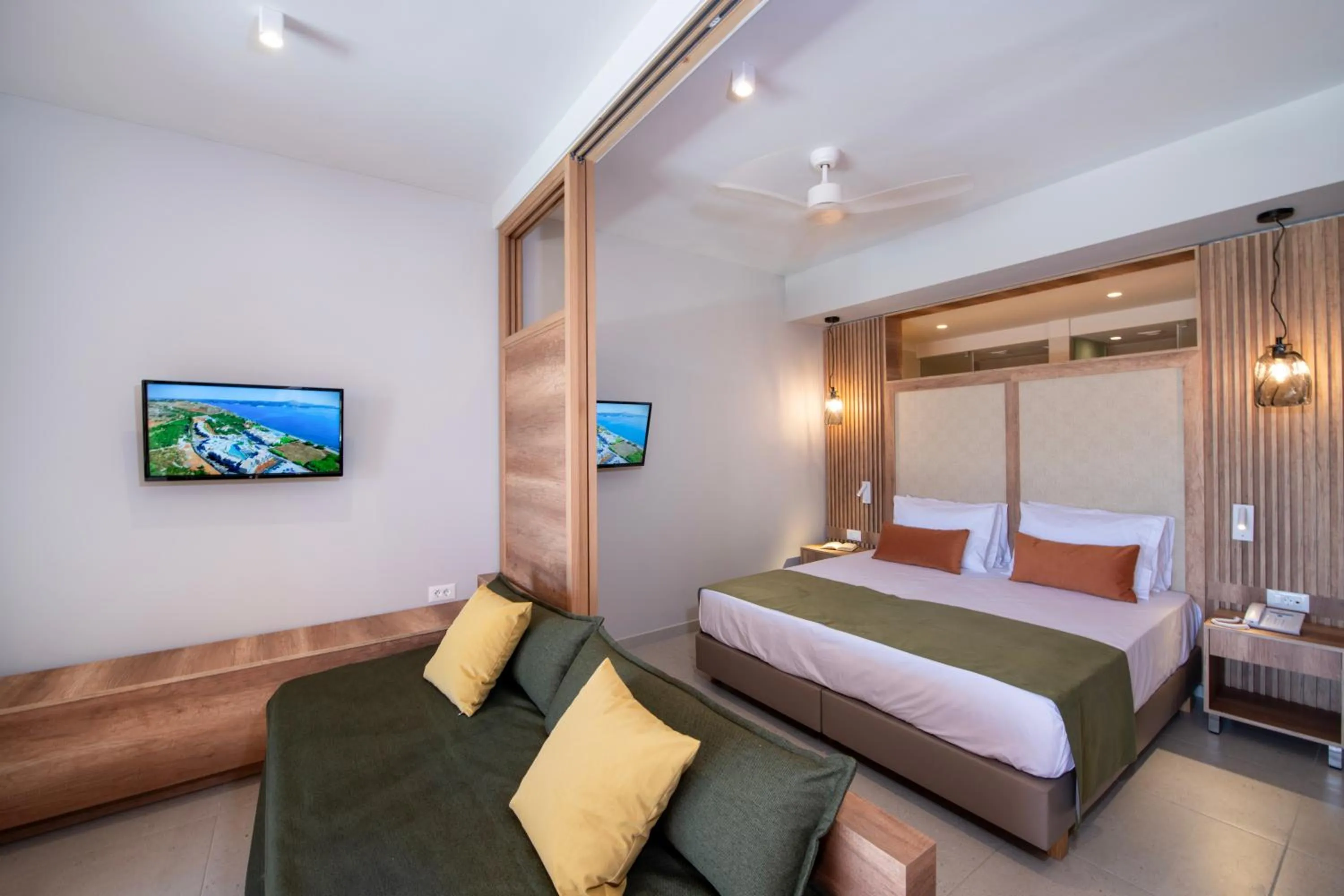 Bedroom, Bed in Kiani Beach Resort Family All Inclusive