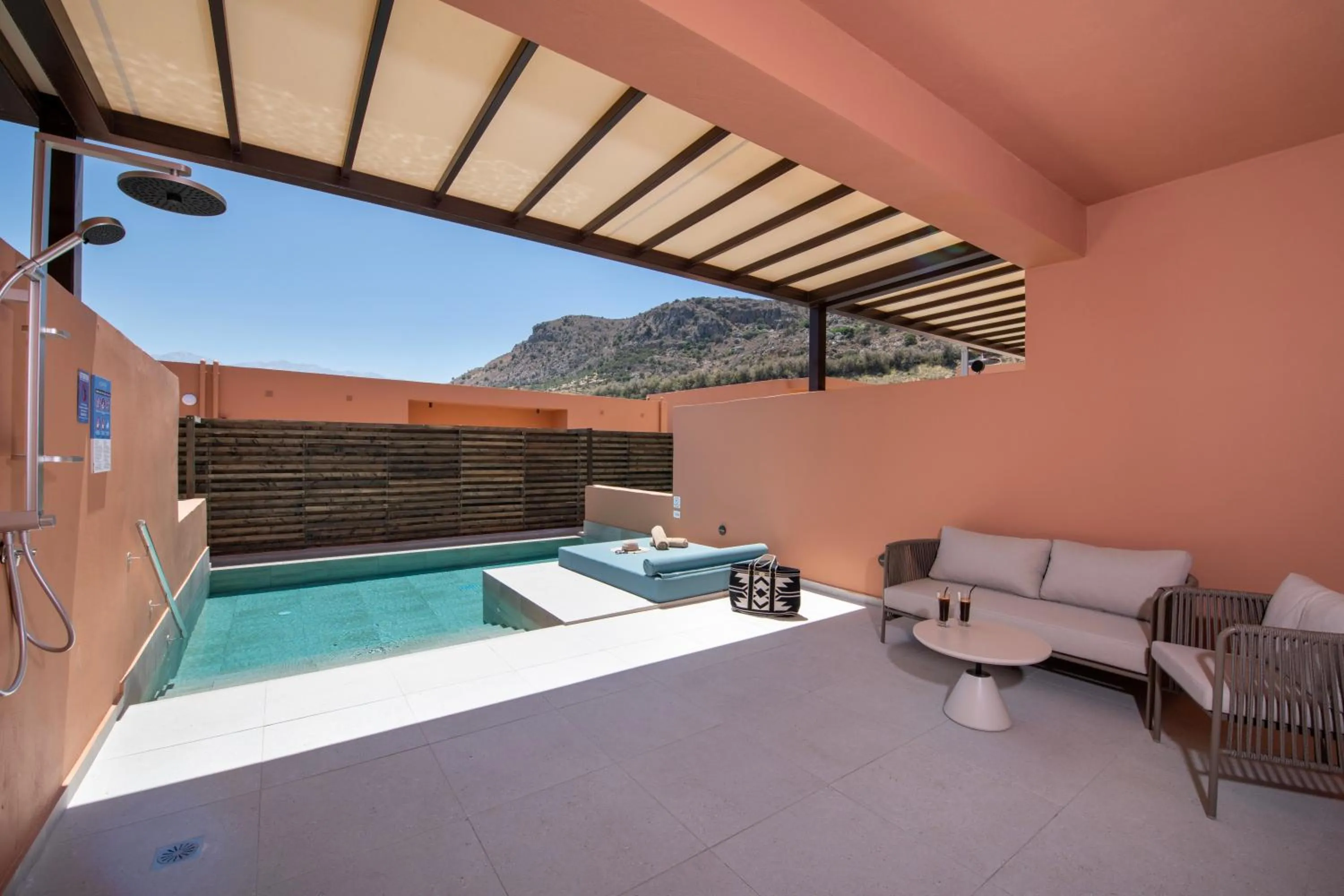 Patio in Kiani Beach Resort Family All Inclusive