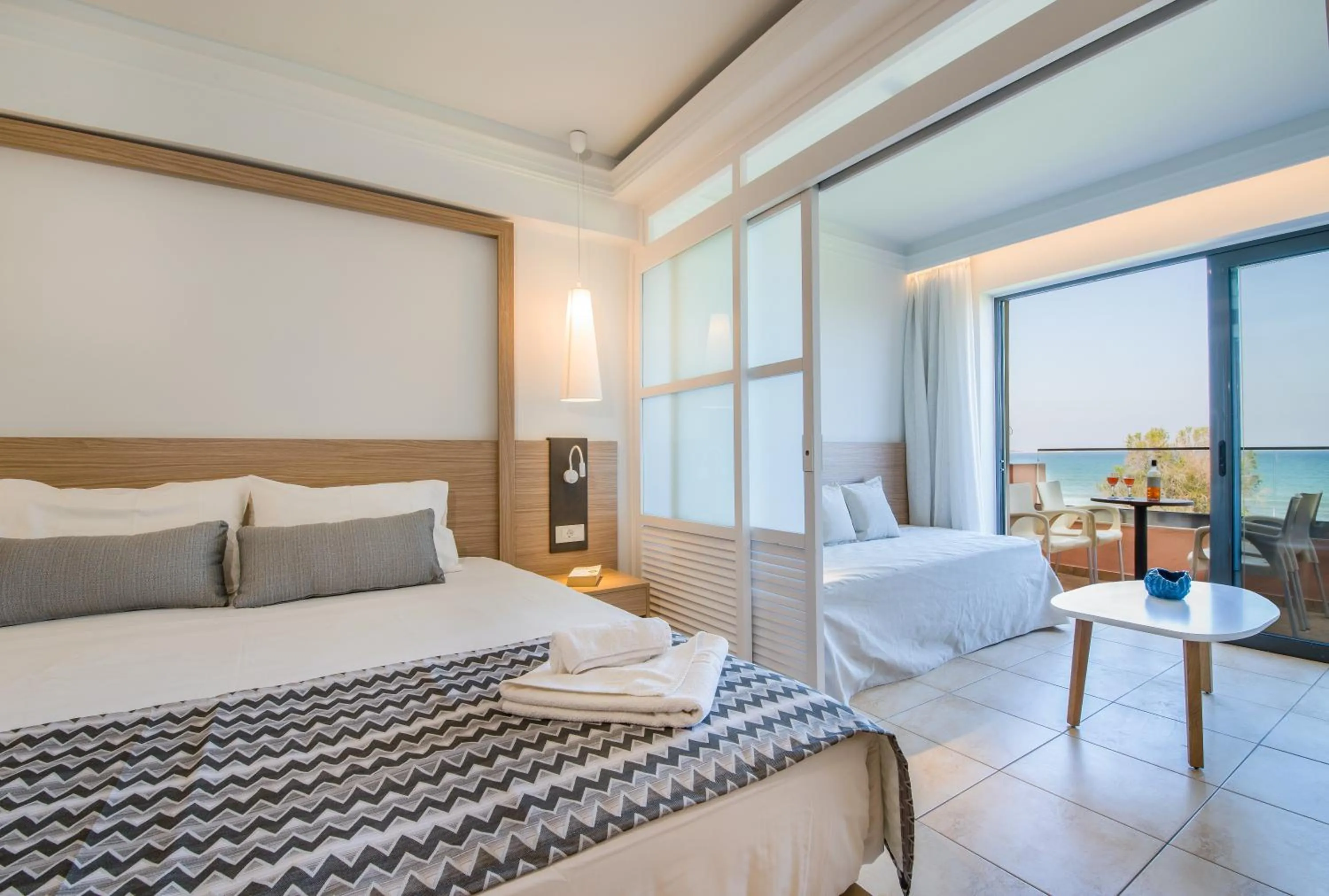 Bed in Kiani Beach Resort Family All Inclusive