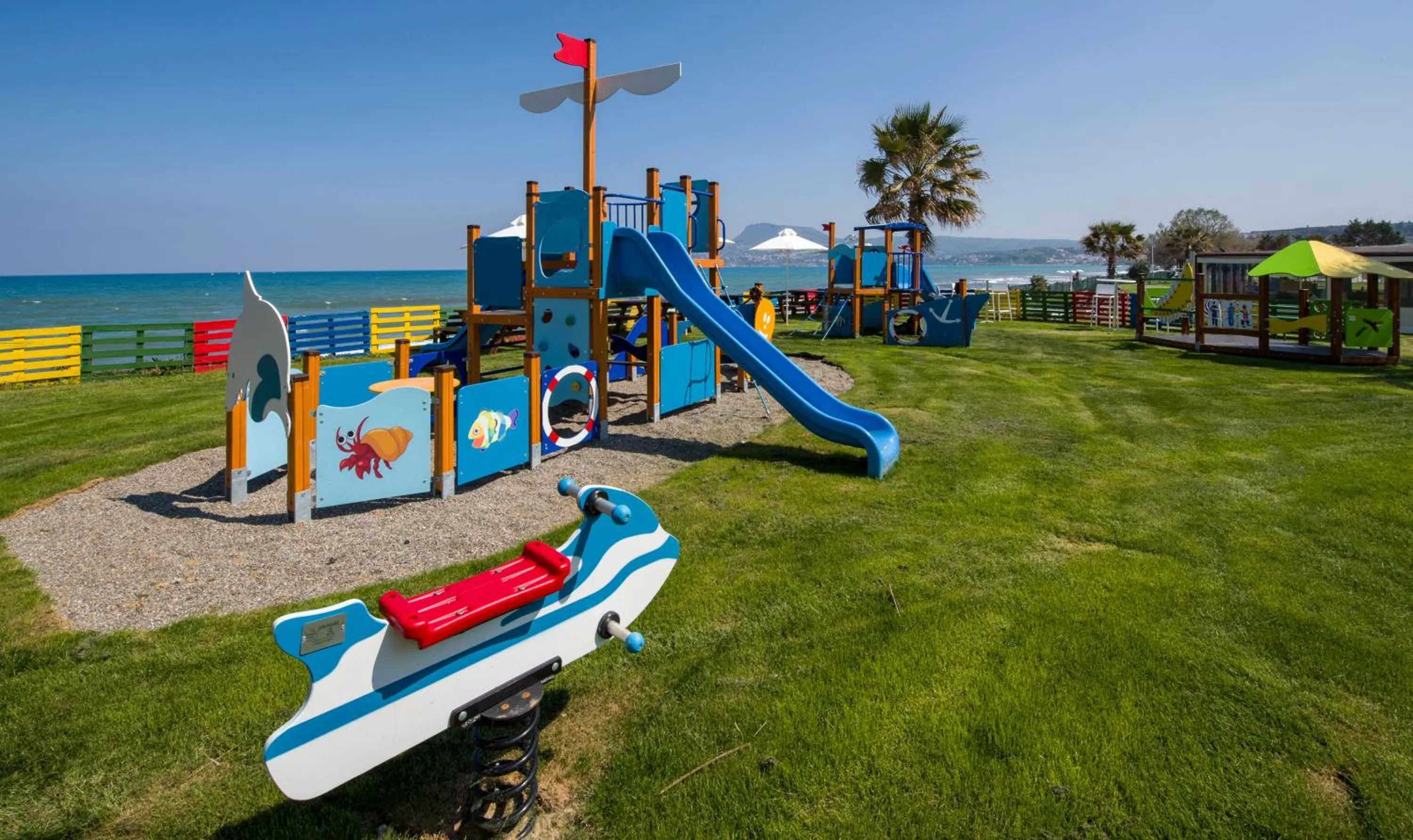 Patio in Kiani Beach Resort Family All Inclusive