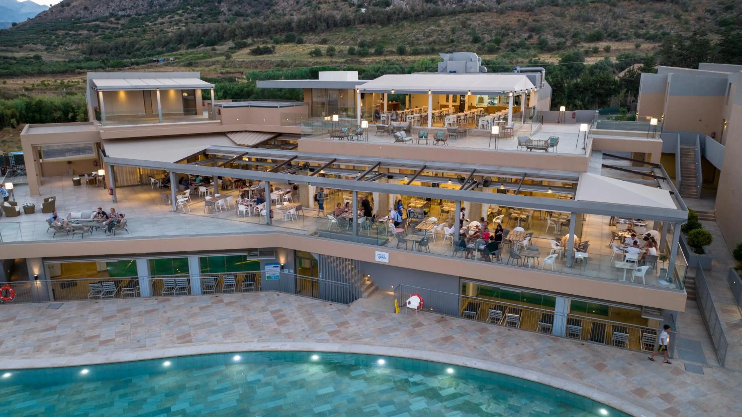 Restaurant/places to eat in Kiani Beach Resort Family All Inclusive