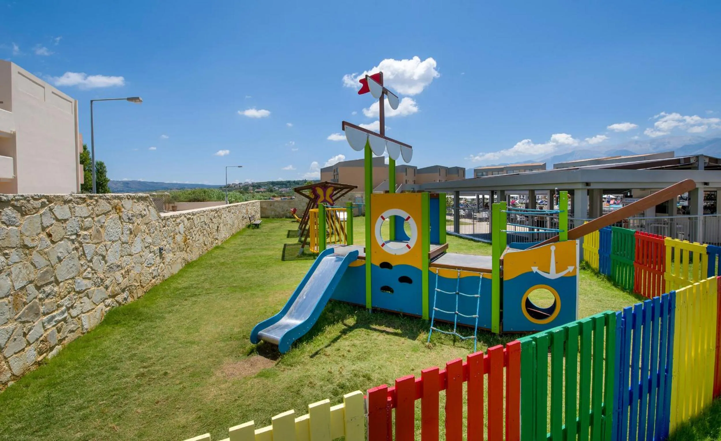 Patio in Kiani Beach Resort Family All Inclusive