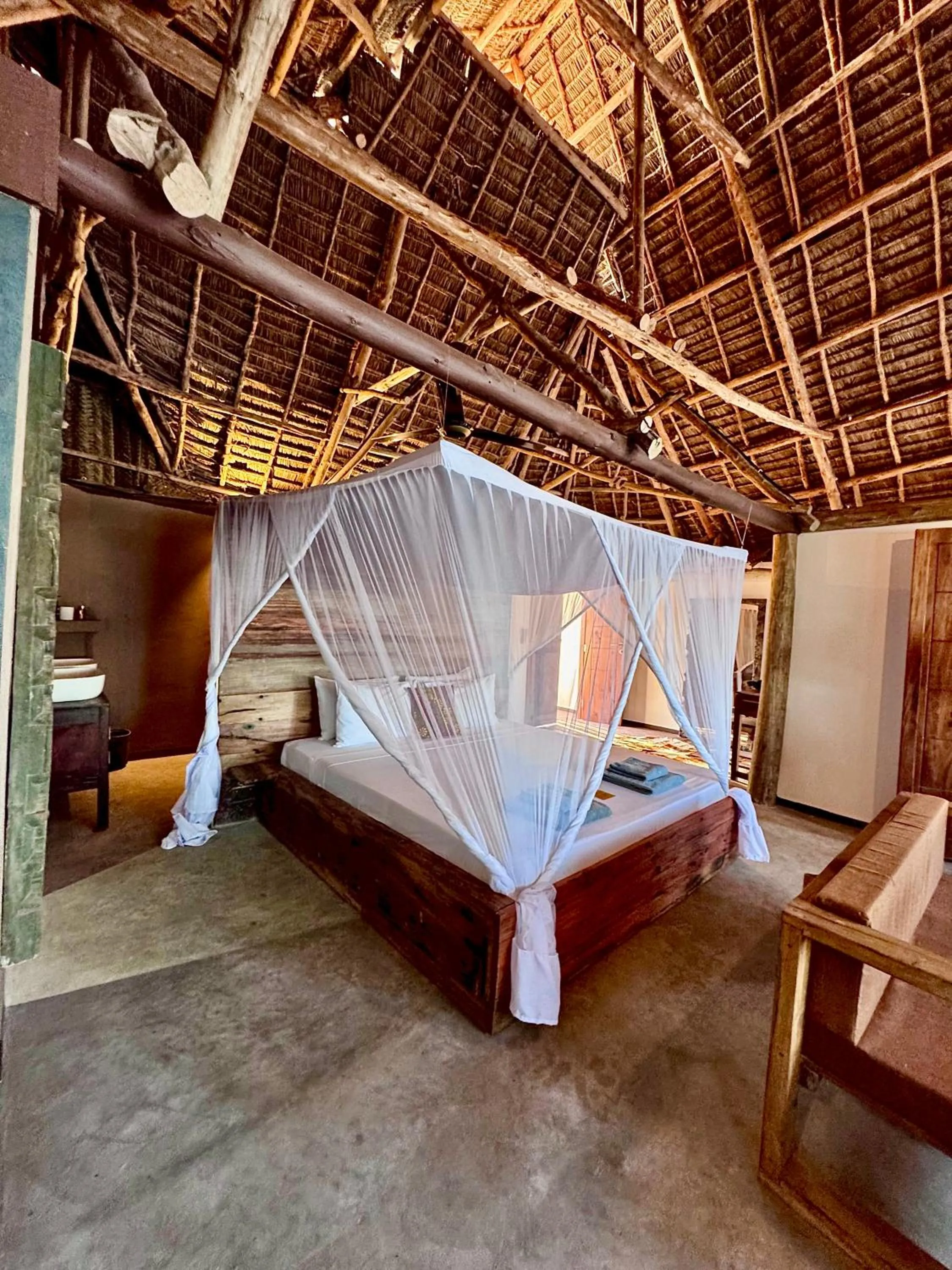 Bed in Mango Beach House