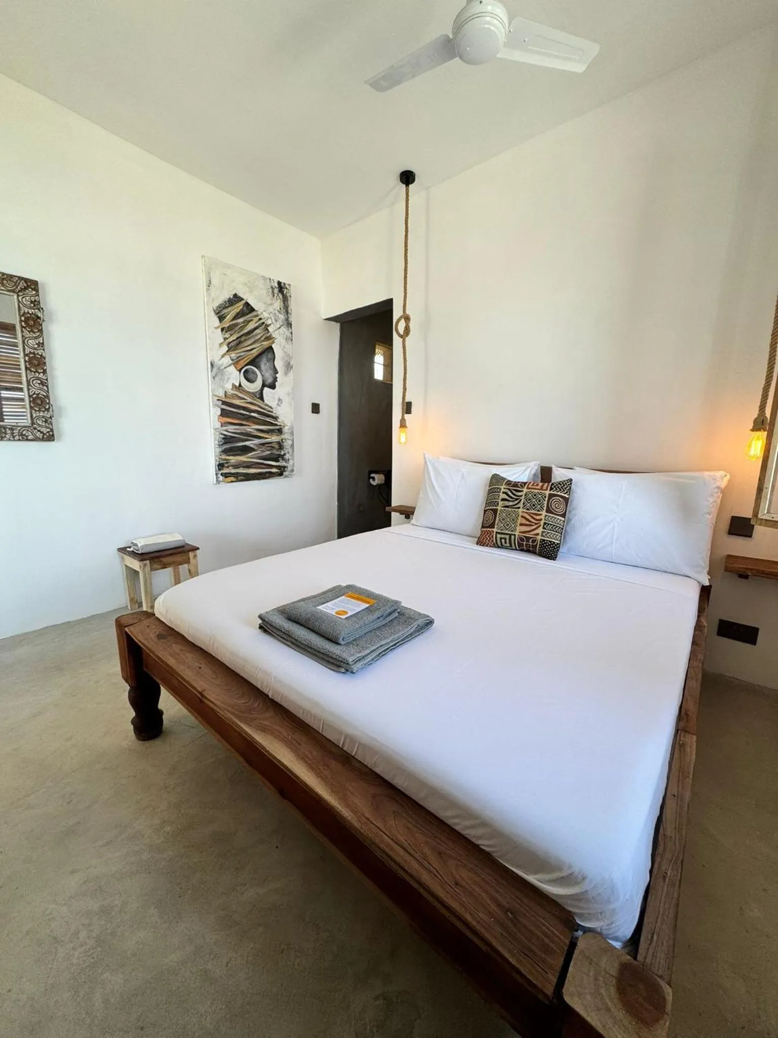 Bed in Mango Beach House