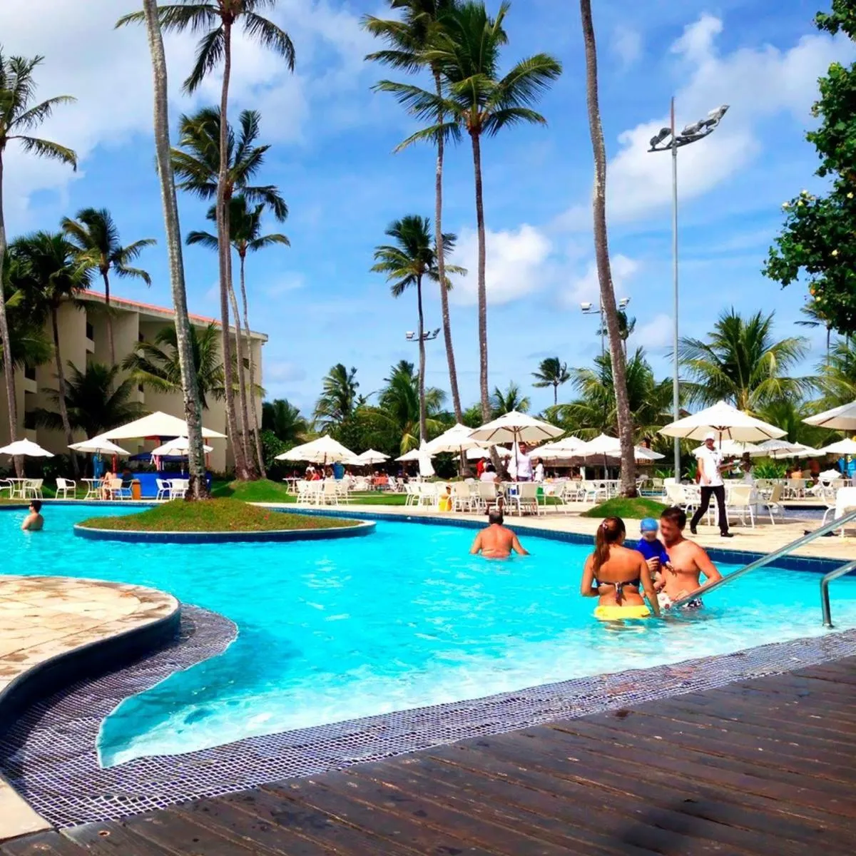 Swimming pool in Marulhos Resort by Smart Stays