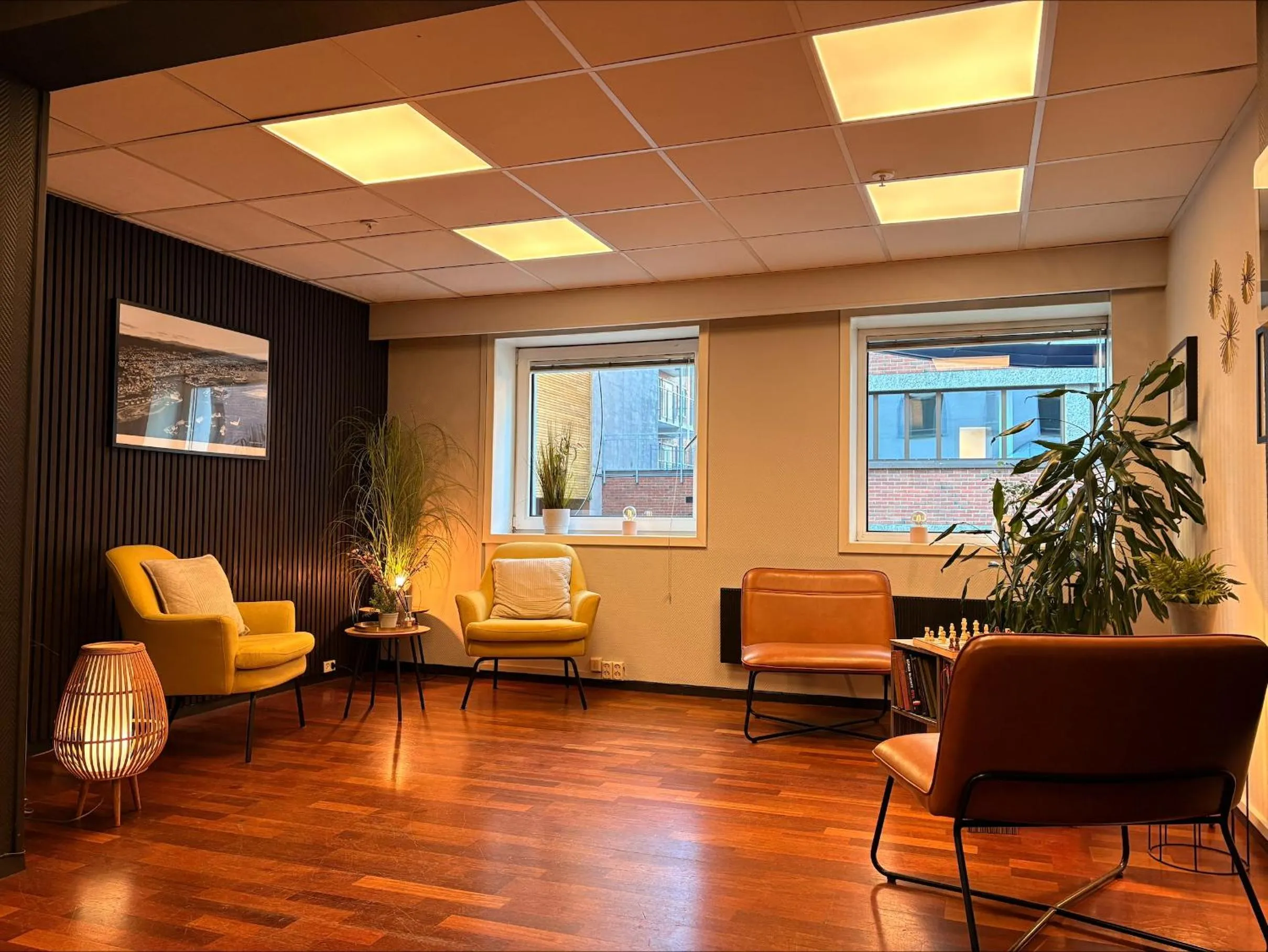 Lobby or reception in Hotel Haugesund