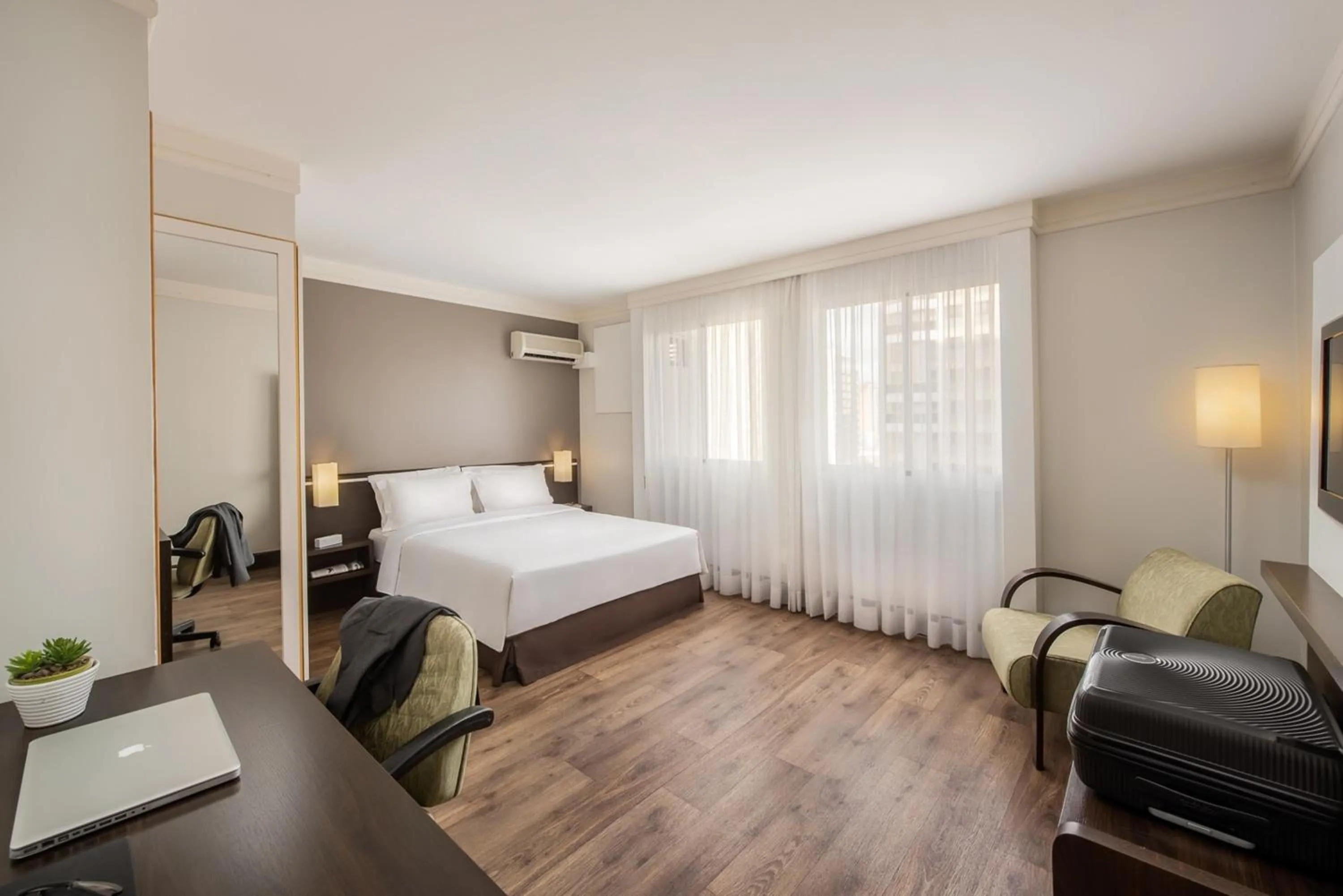 Bedroom, Bed in Intercity São Paulo Nações Unidas