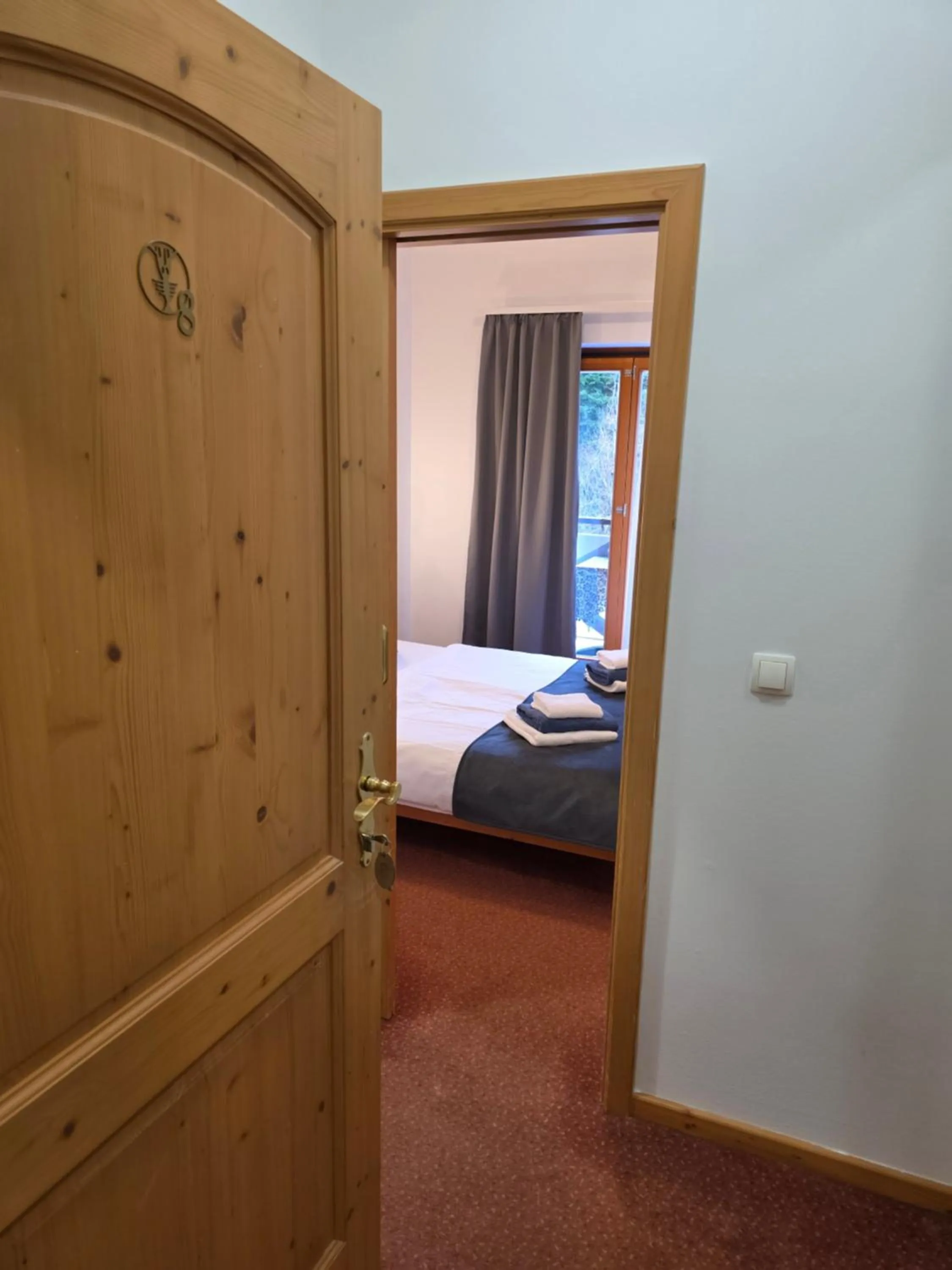 Bed in Hotel Rakov Skocjan