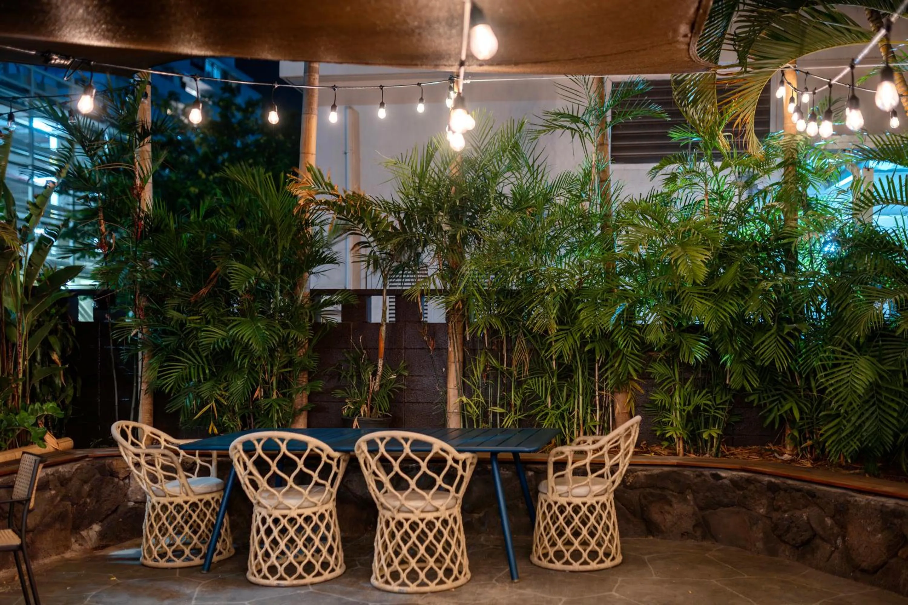 Patio in White Sands Hotel