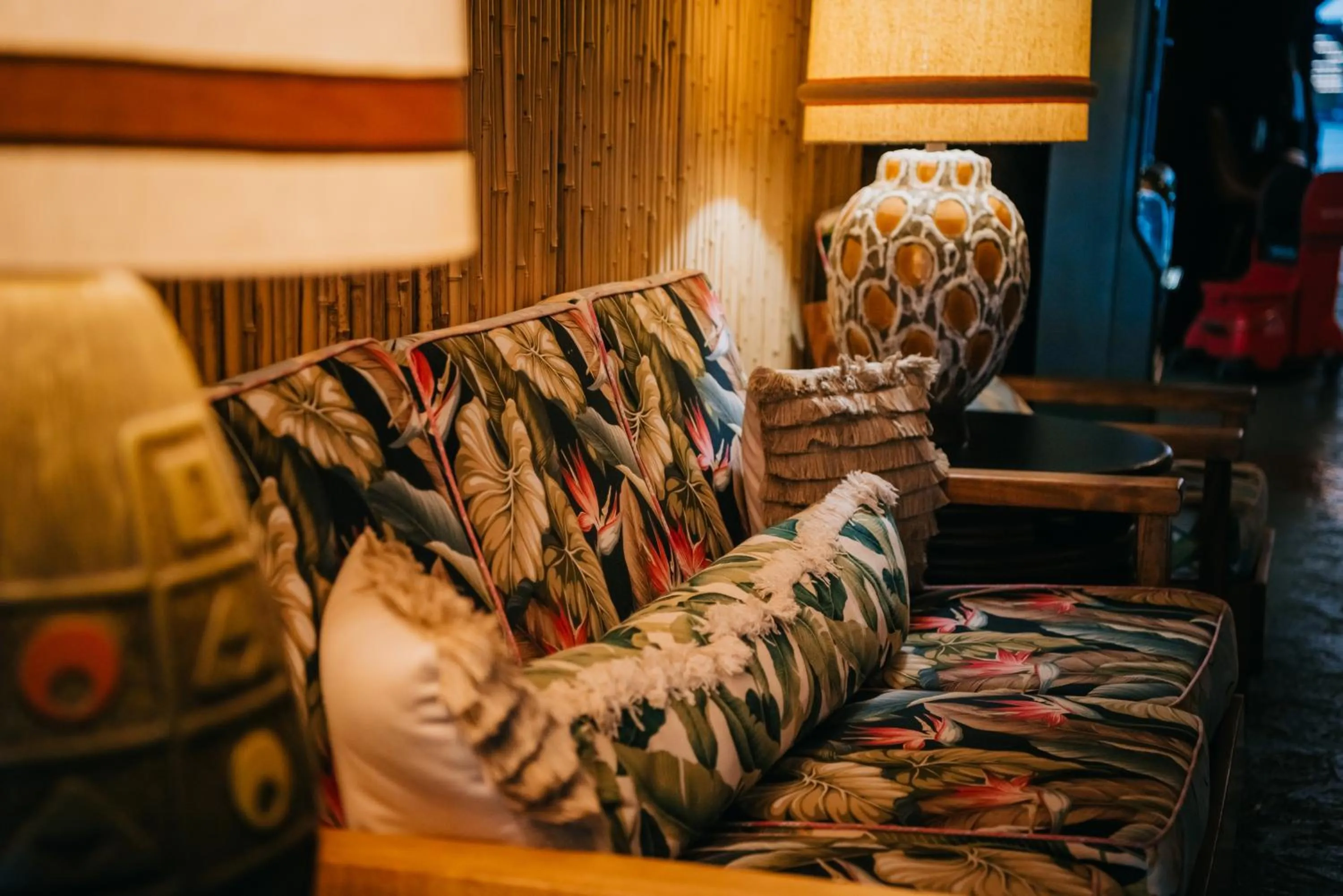 Decorative detail in White Sands Hotel