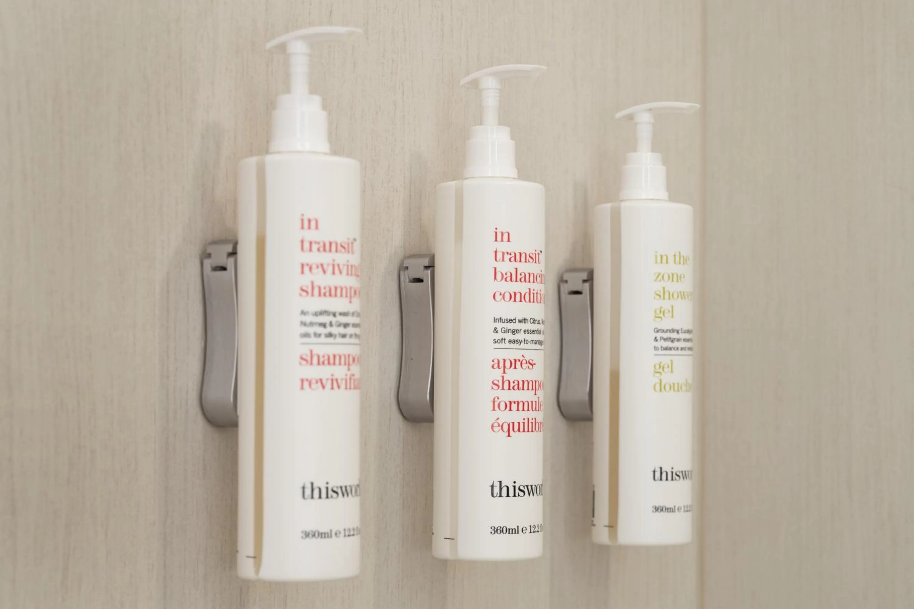 Shower in San Francisco Marriott Union Square