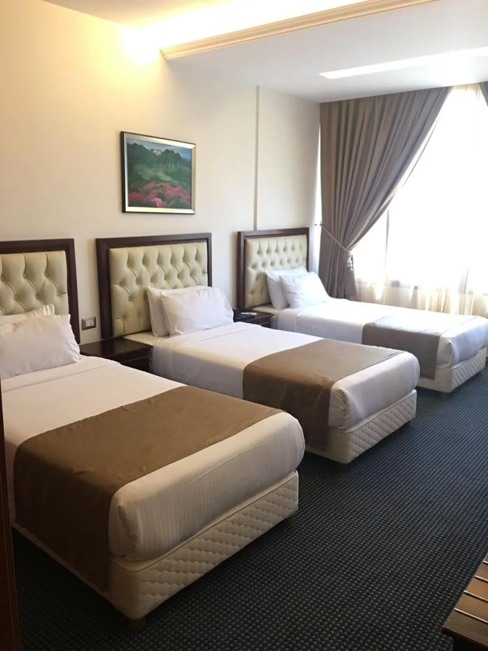 Decorative detail, Bed in Midtown Hotel & Suites