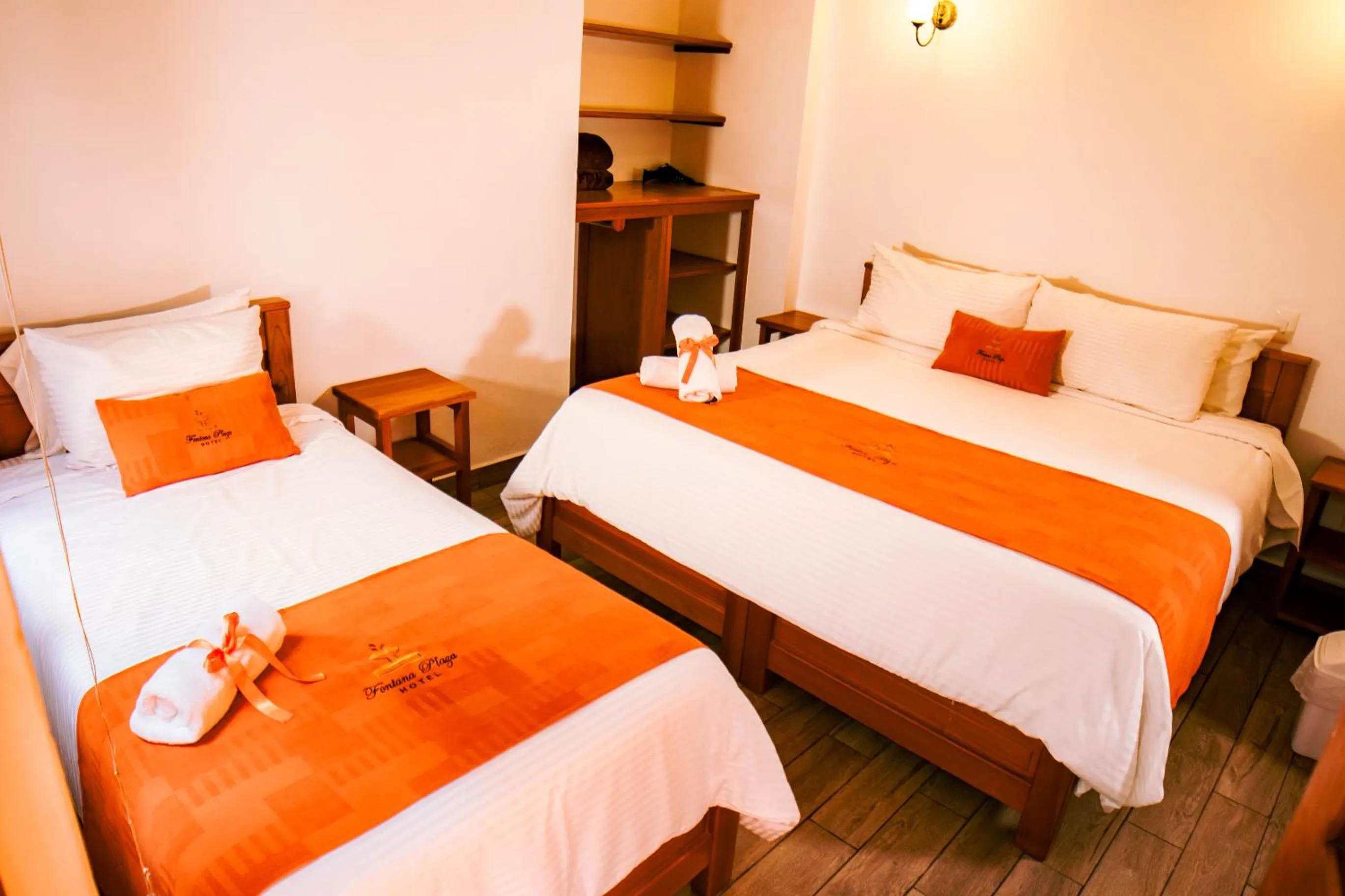 Bed in Fontana Plaza Hotel