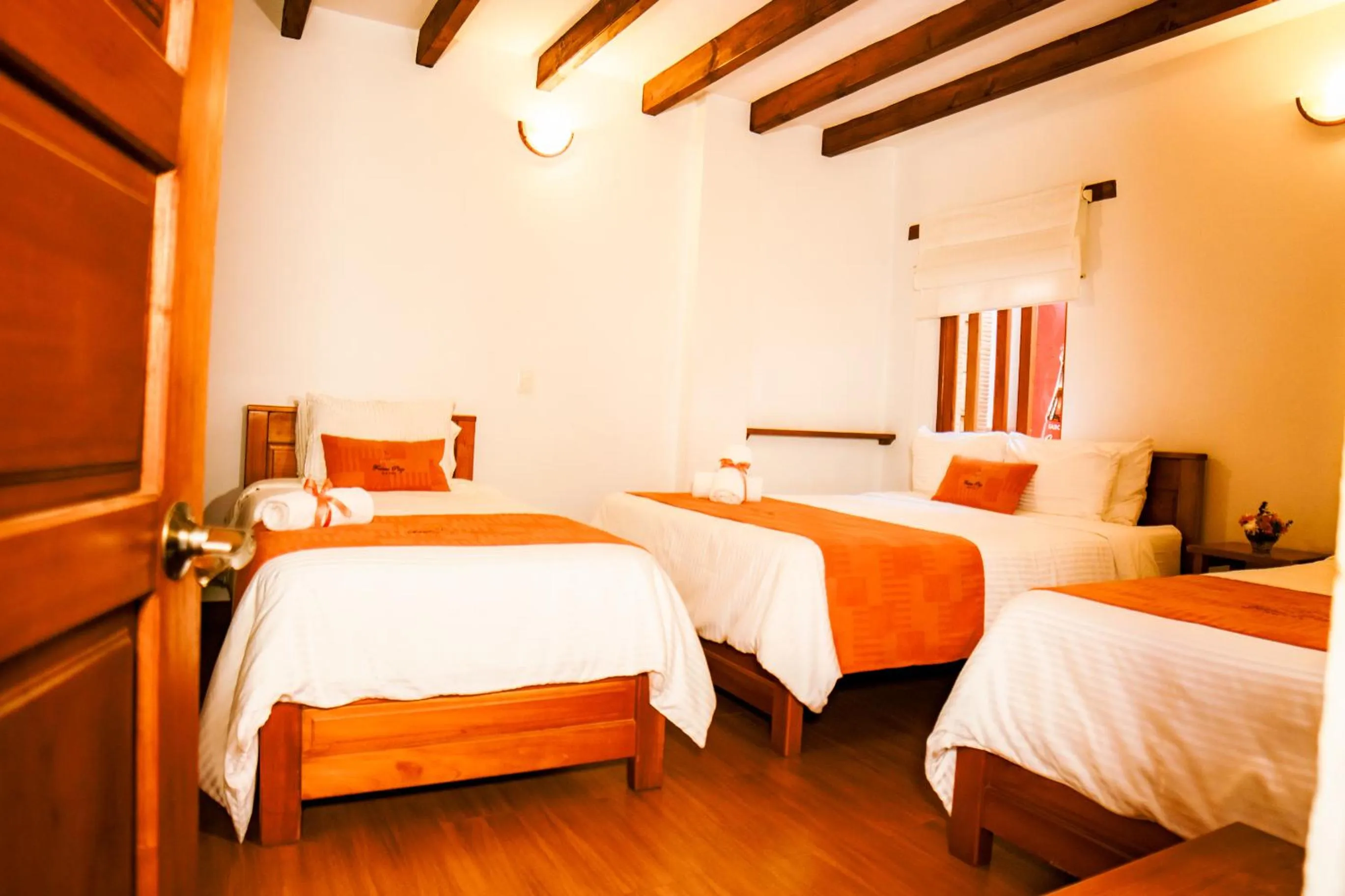 Bed in Fontana Plaza Hotel