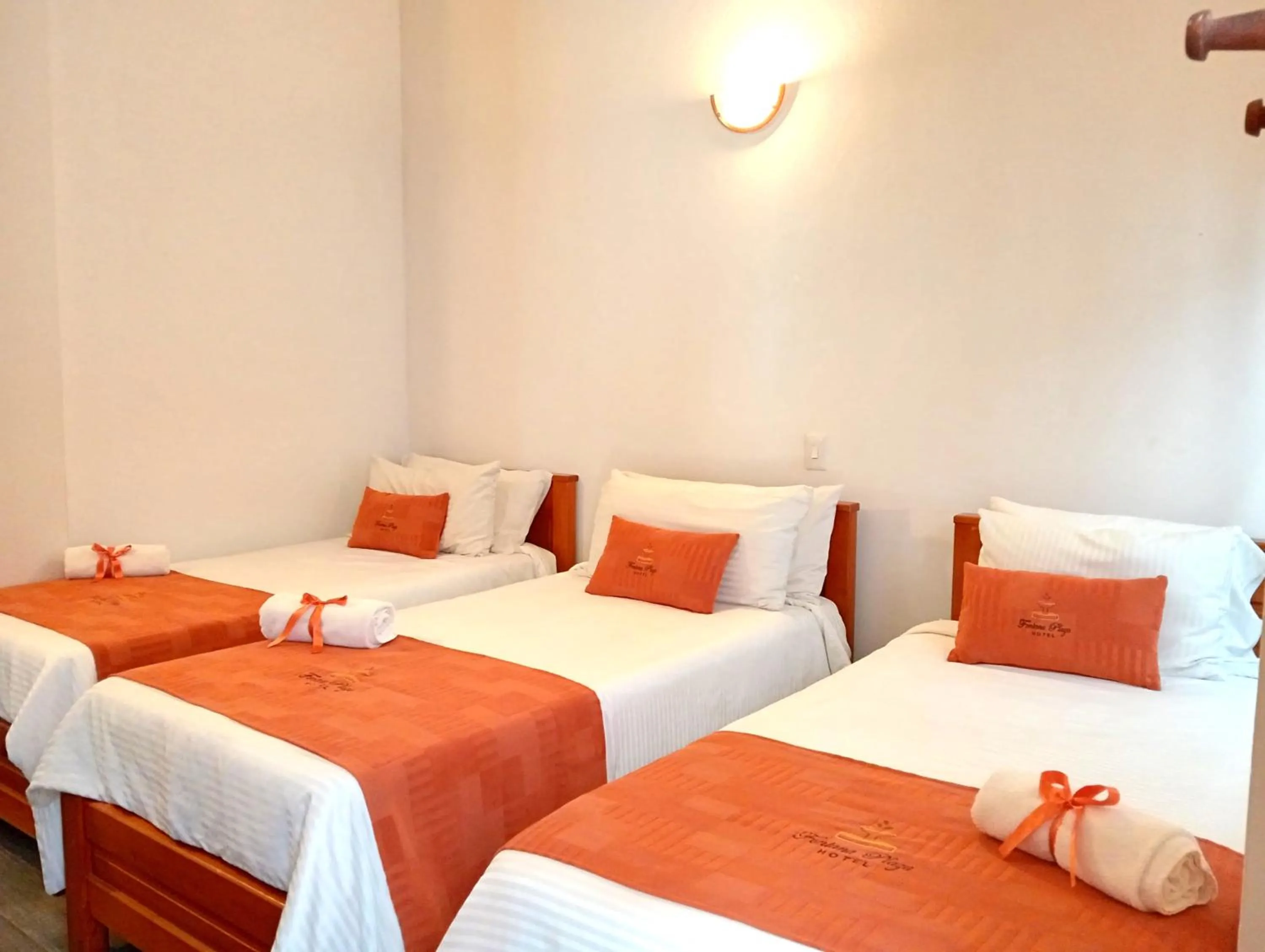 Bed in Fontana Plaza Hotel