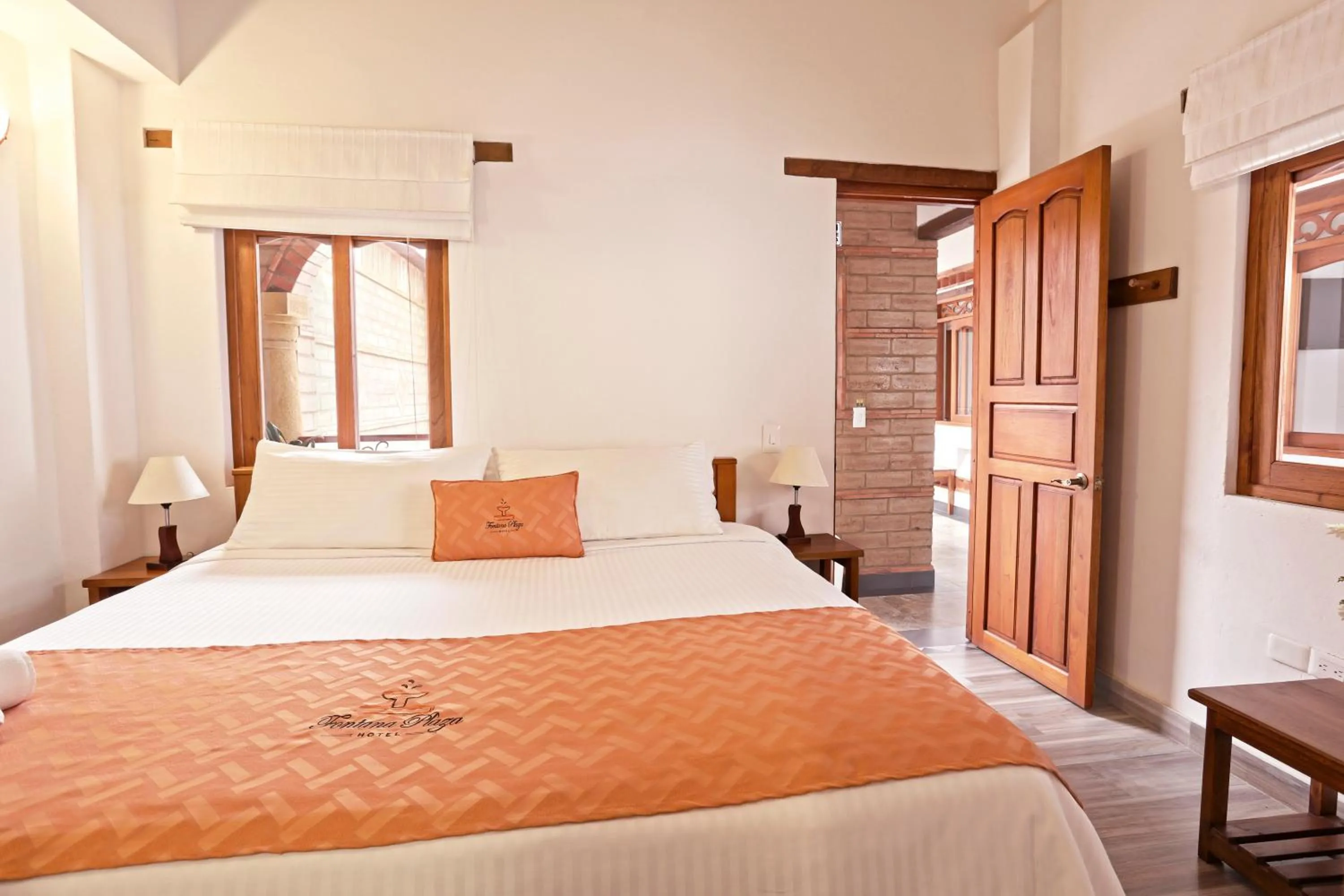 Bed in Fontana Plaza Hotel