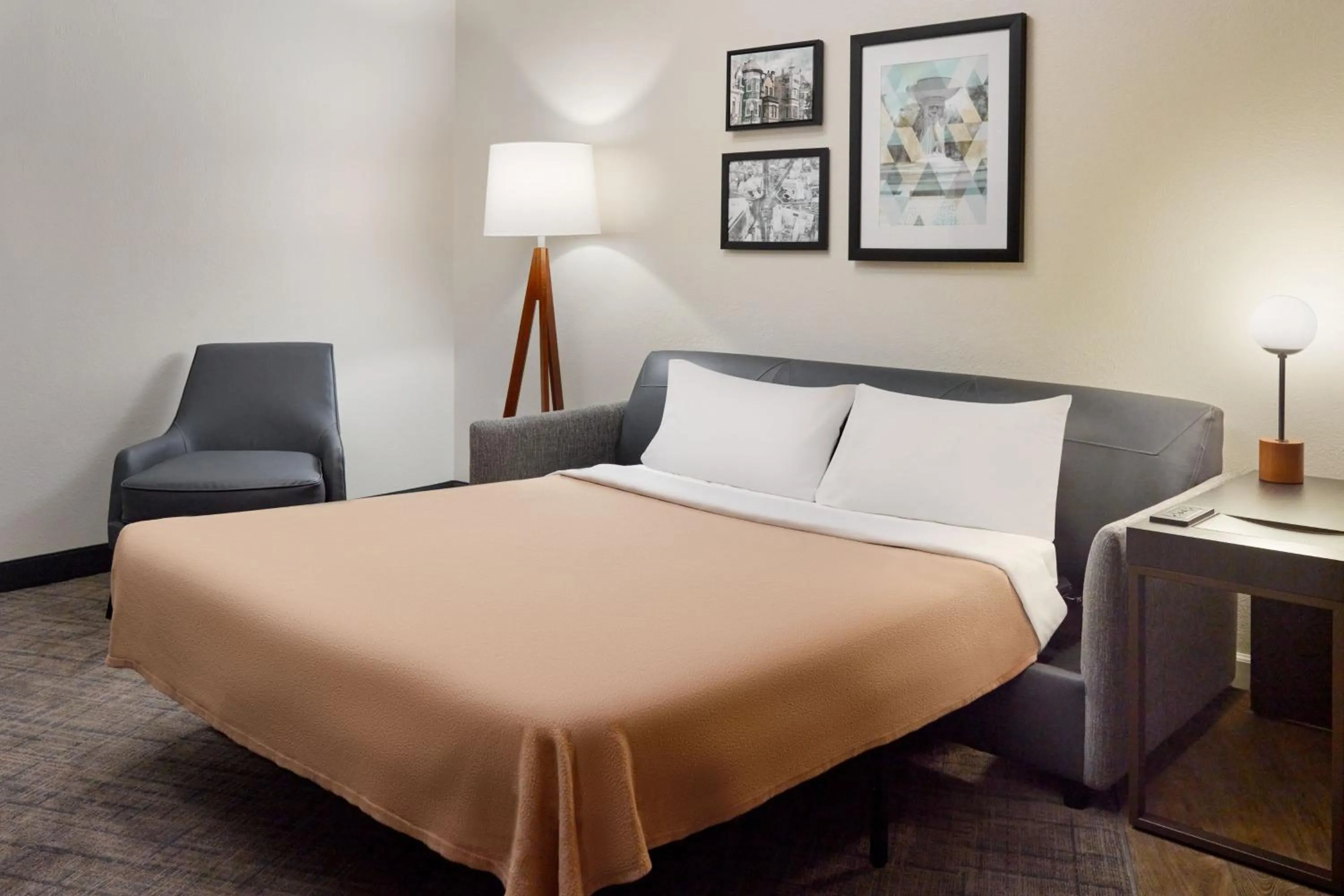 Photo of the whole room, Bed in Residence Inn Washington, DC/ Downtown