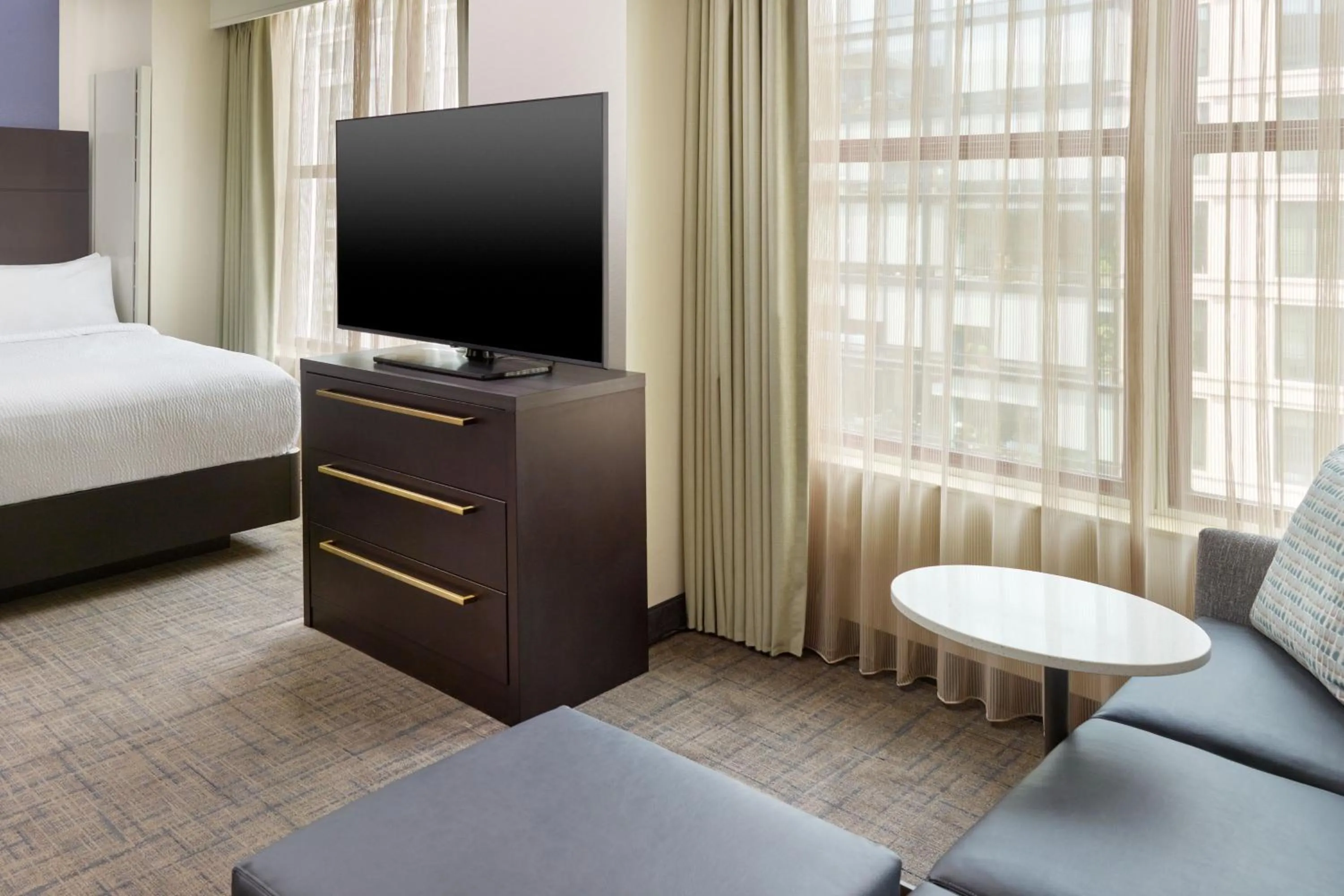 Photo of the whole room, Bed in Residence Inn Washington, DC/ Downtown