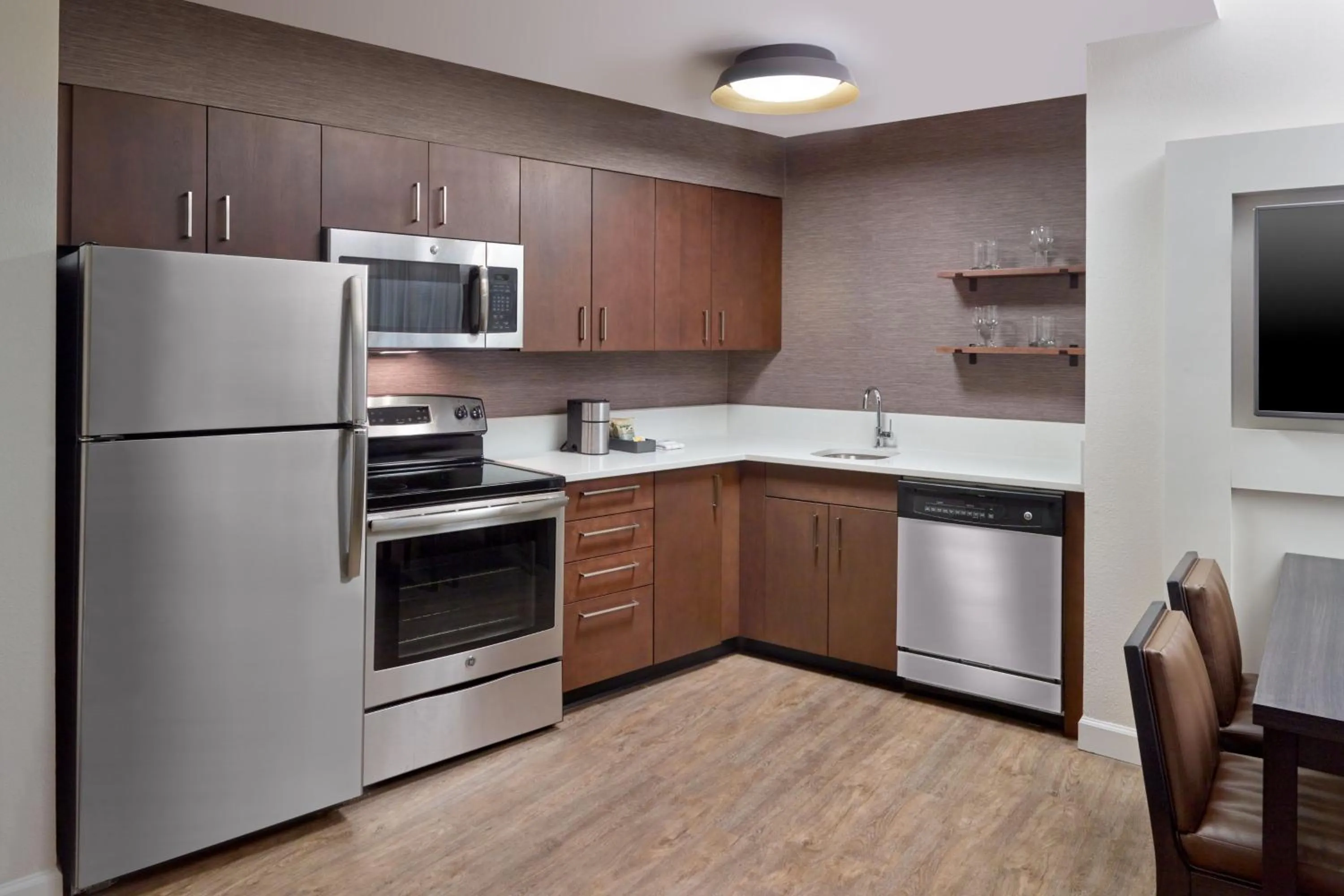 Kitchen or kitchenette in Residence Inn Washington, DC/ Downtown