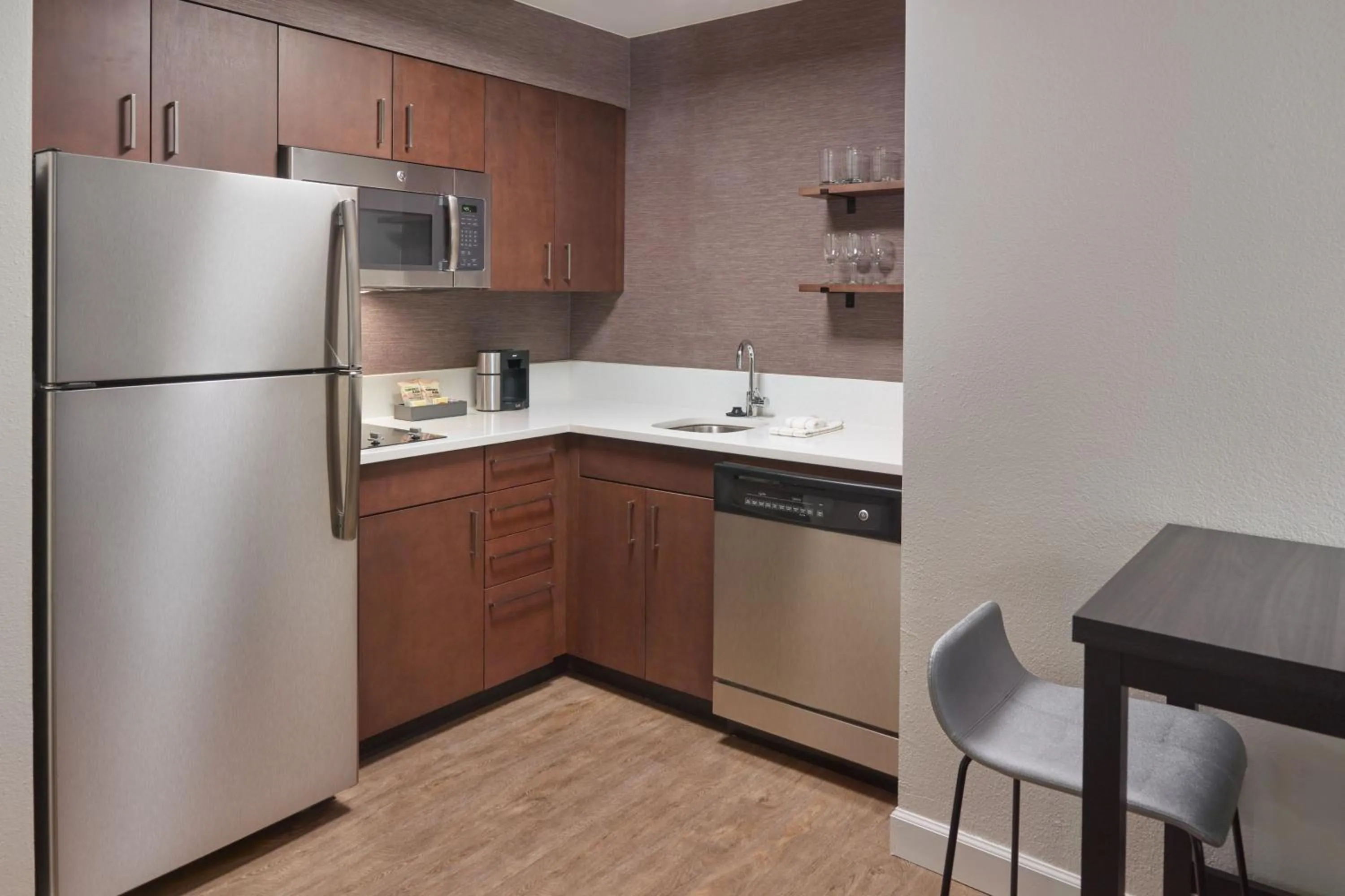 Kitchen or kitchenette in Residence Inn Washington, DC/ Downtown