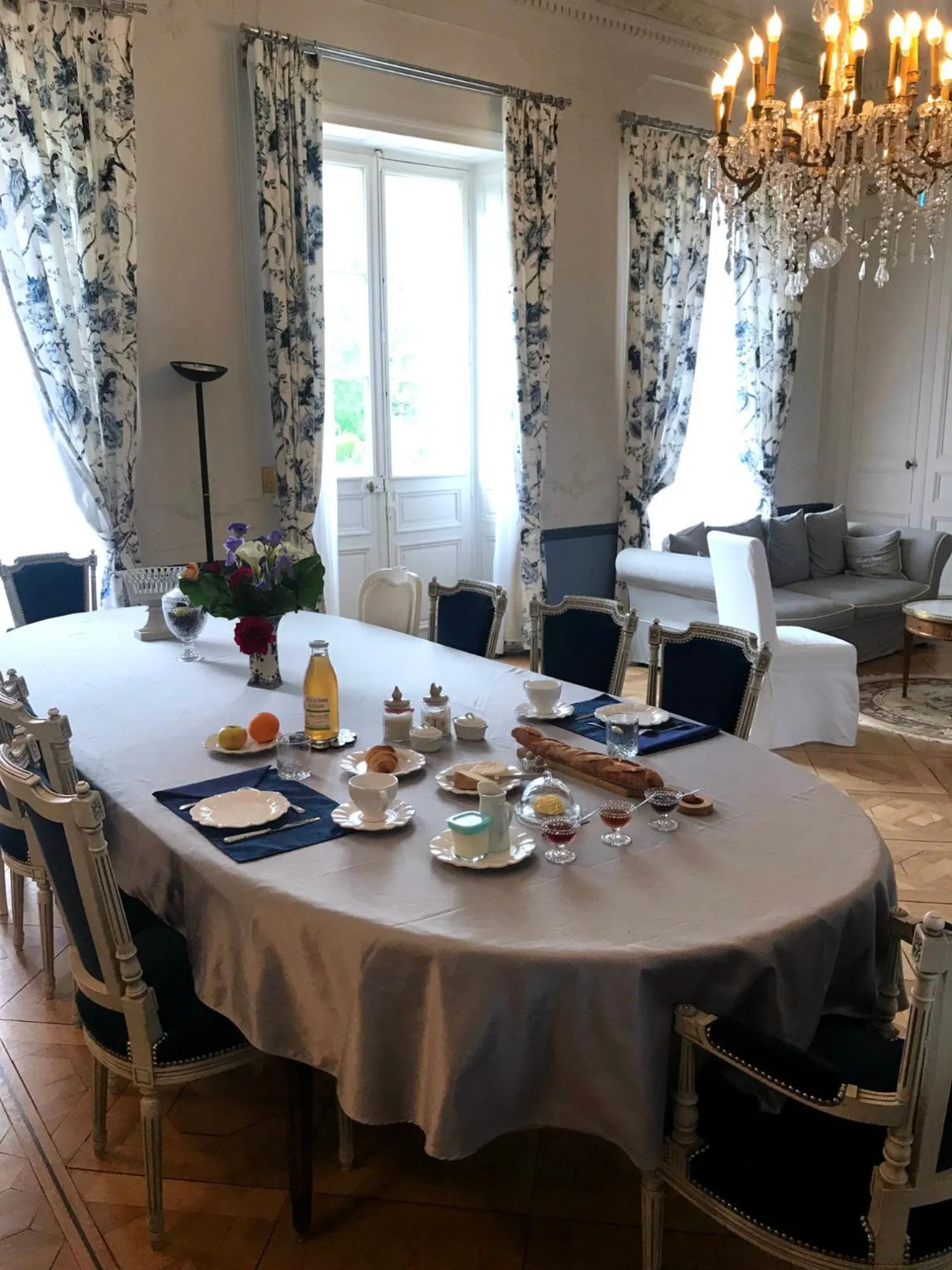 Dining area in Chambres d'hotes de Pouzelande