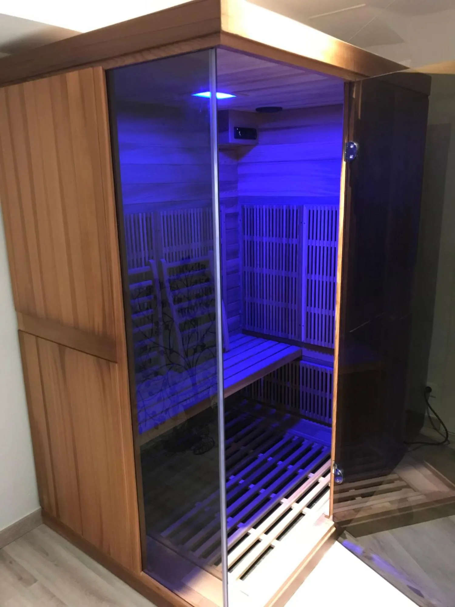 Sauna in Chambres d'hotes de Pouzelande