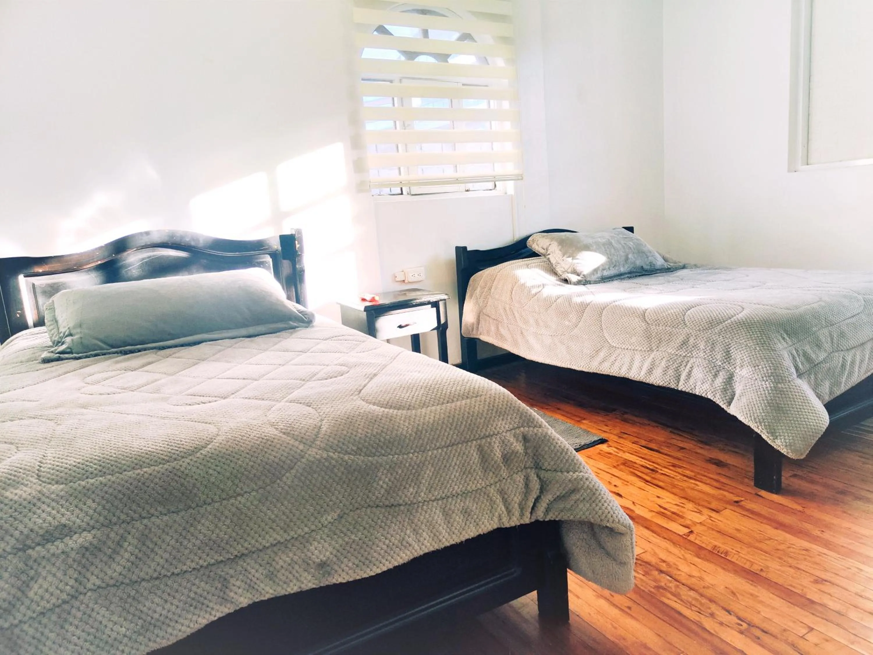 Bed in Hotel Muros Quito