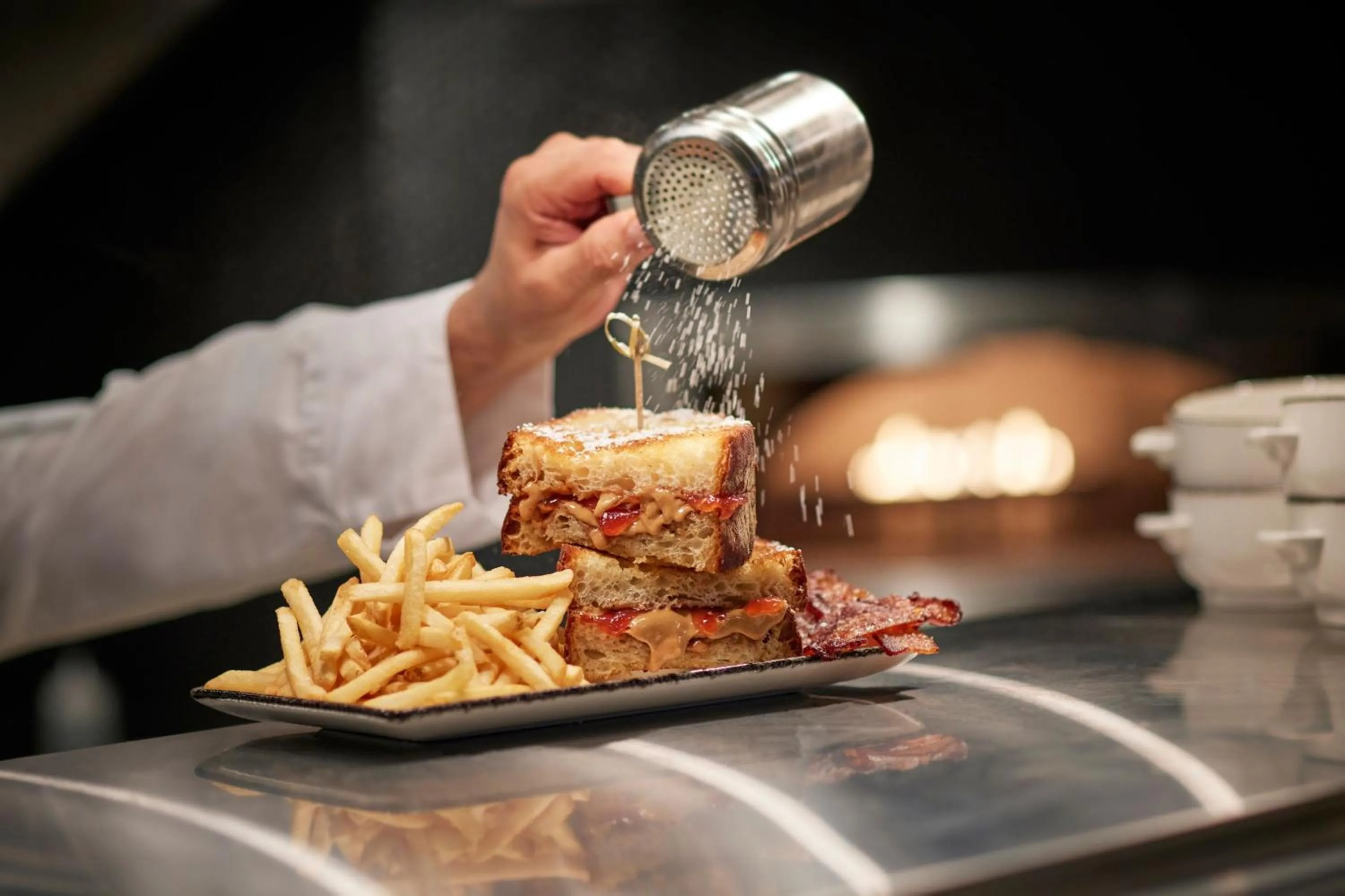 Restaurant/places to eat in Washington Marriott at Metro Center