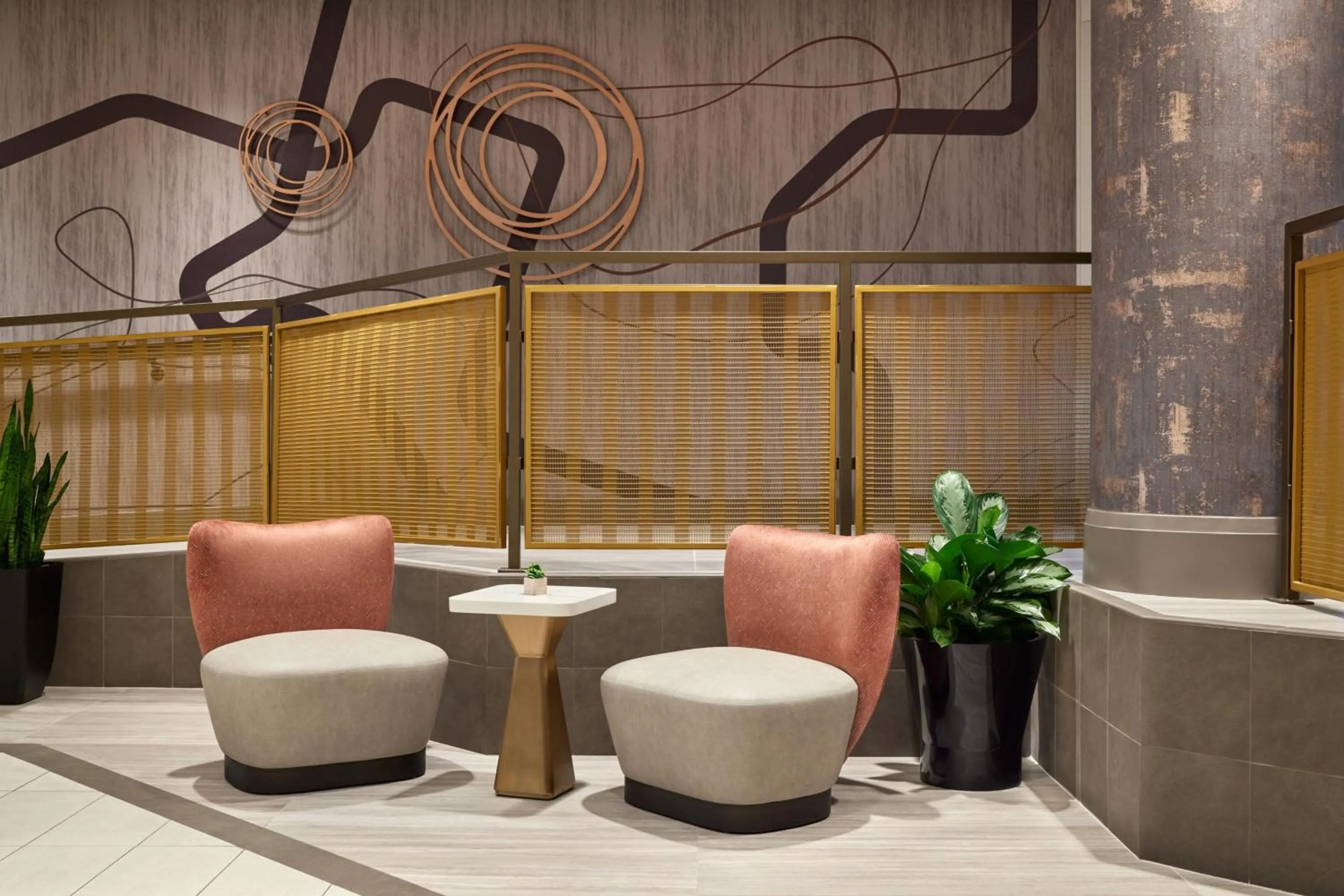 Lobby or reception in Washington Marriott at Metro Center