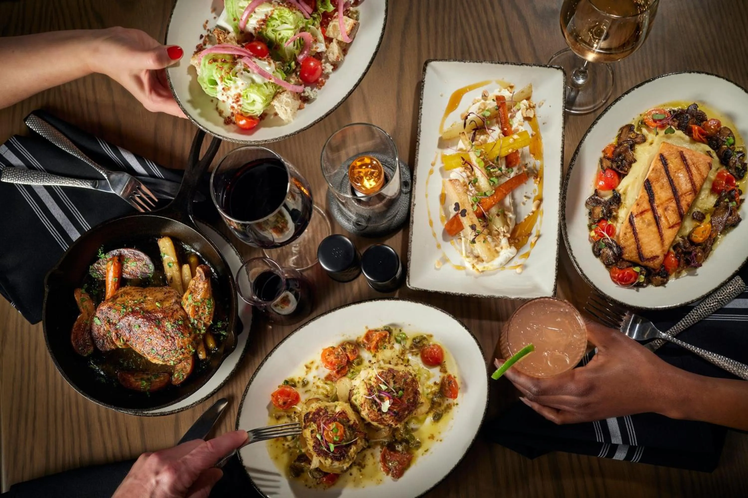 Restaurant/places to eat in Washington Marriott at Metro Center