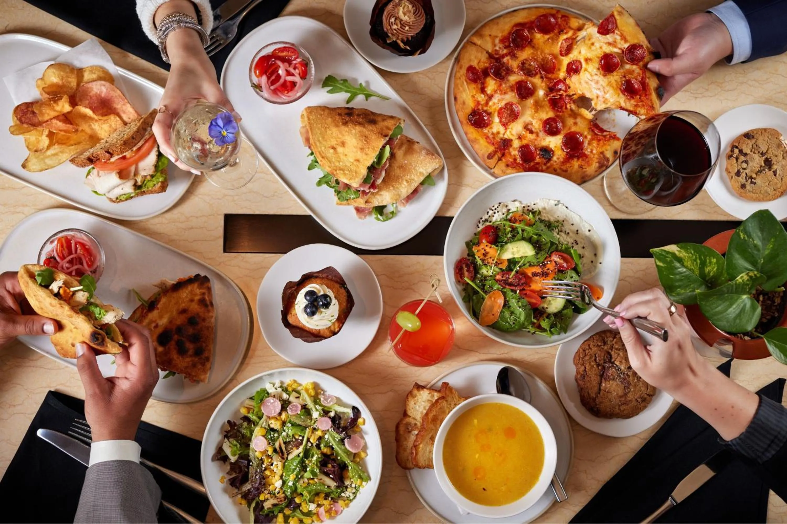 Restaurant/places to eat in The Westin DC Downtown