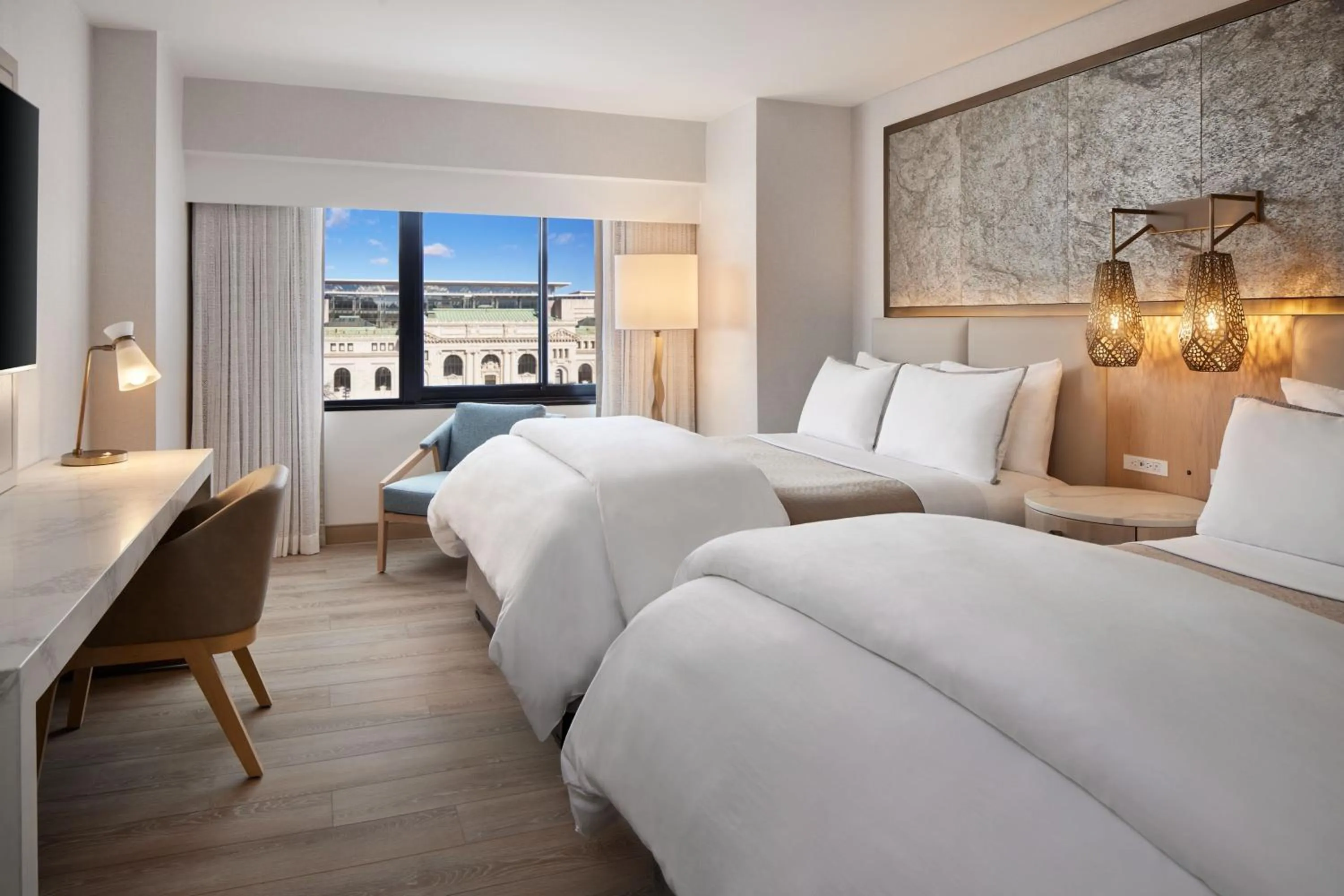 Photo of the whole room, Bed in The Westin DC Downtown