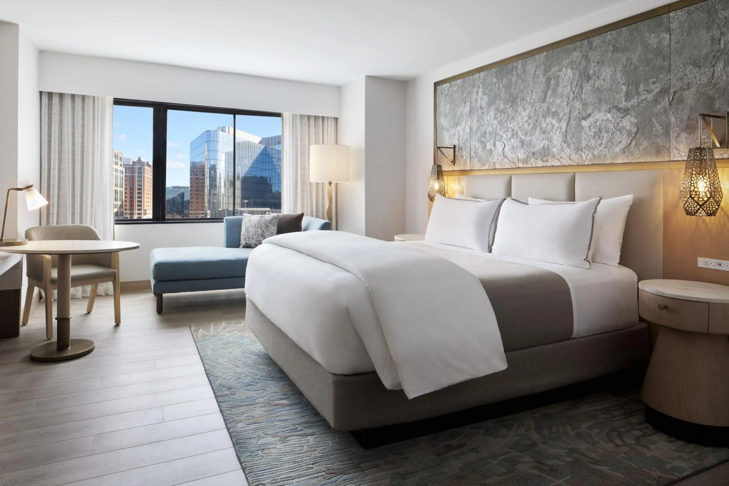 Bed in The Westin DC Downtown