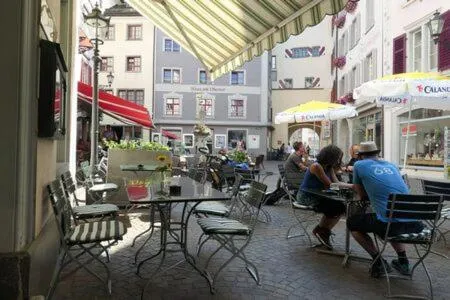 Patio in Hotel Franziskaner