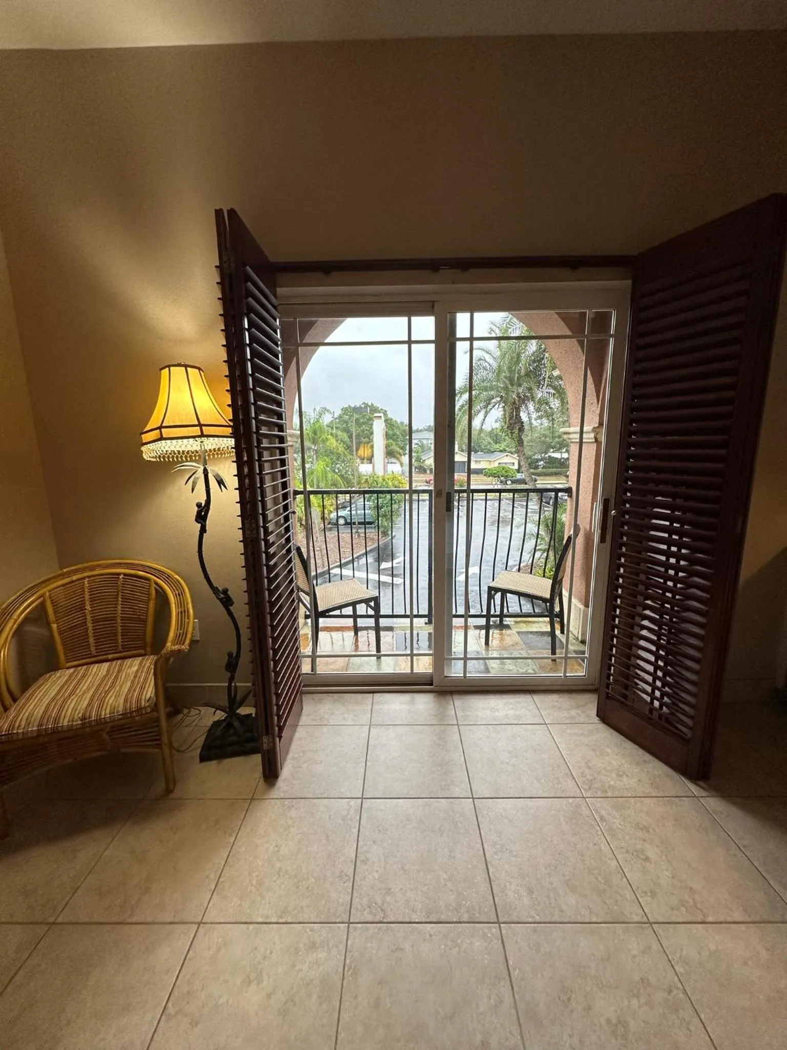 Balcony/Terrace in Tahitian Inn Boutique Hotel Tampa