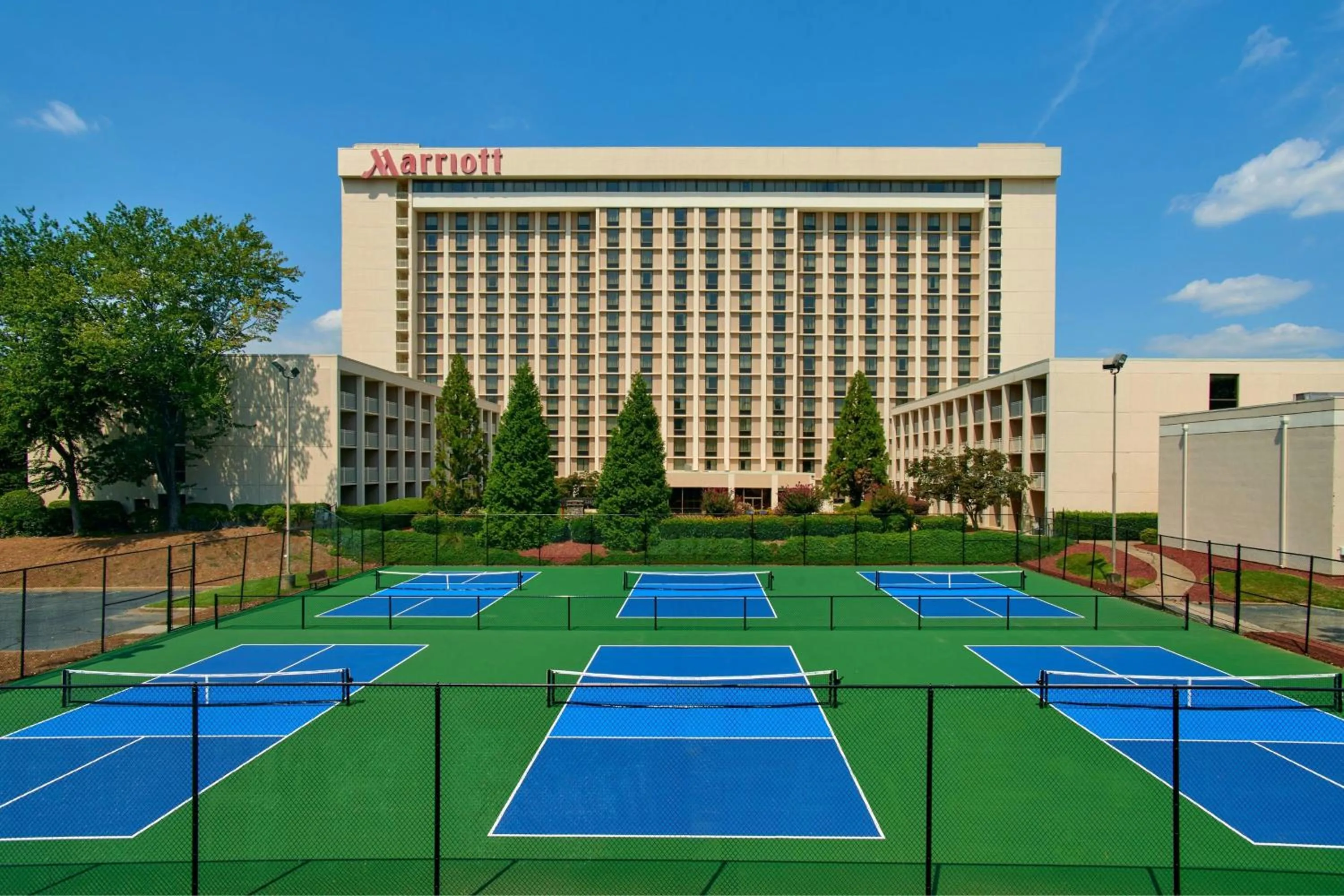 Property building in Atlanta Airport Marriott