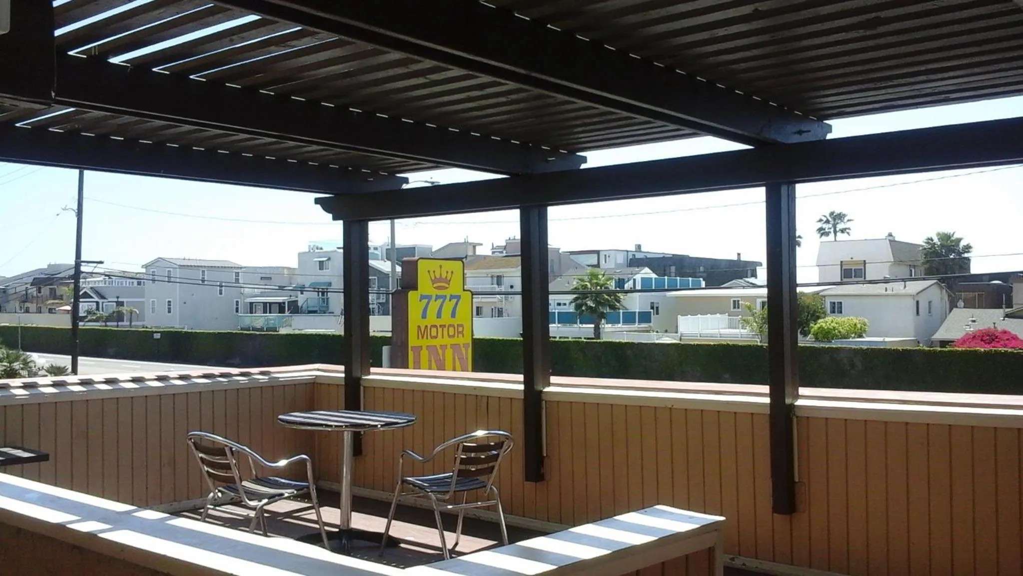 Patio in 777 Motor Inn