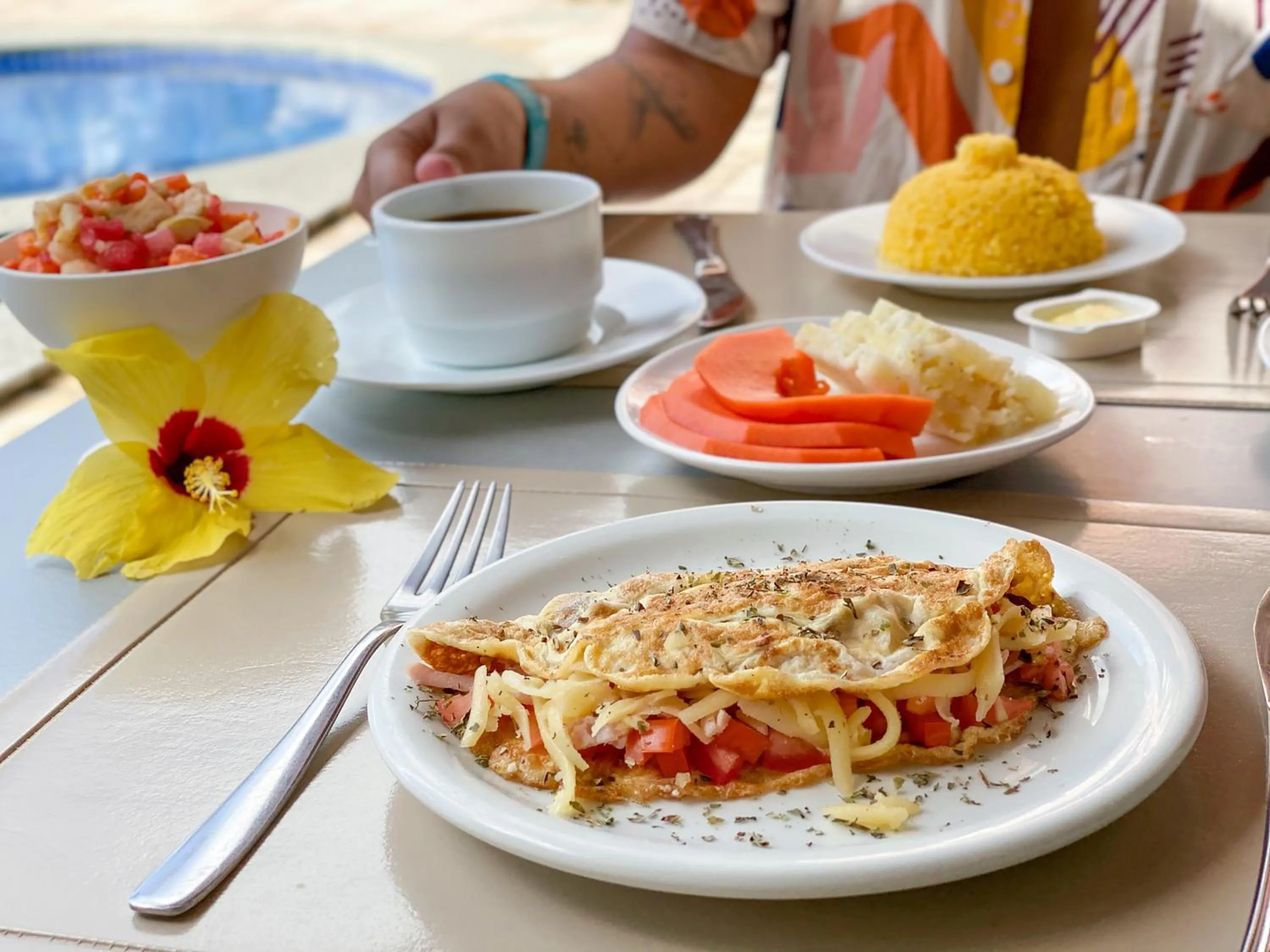 Food in Pousada Olho D'água