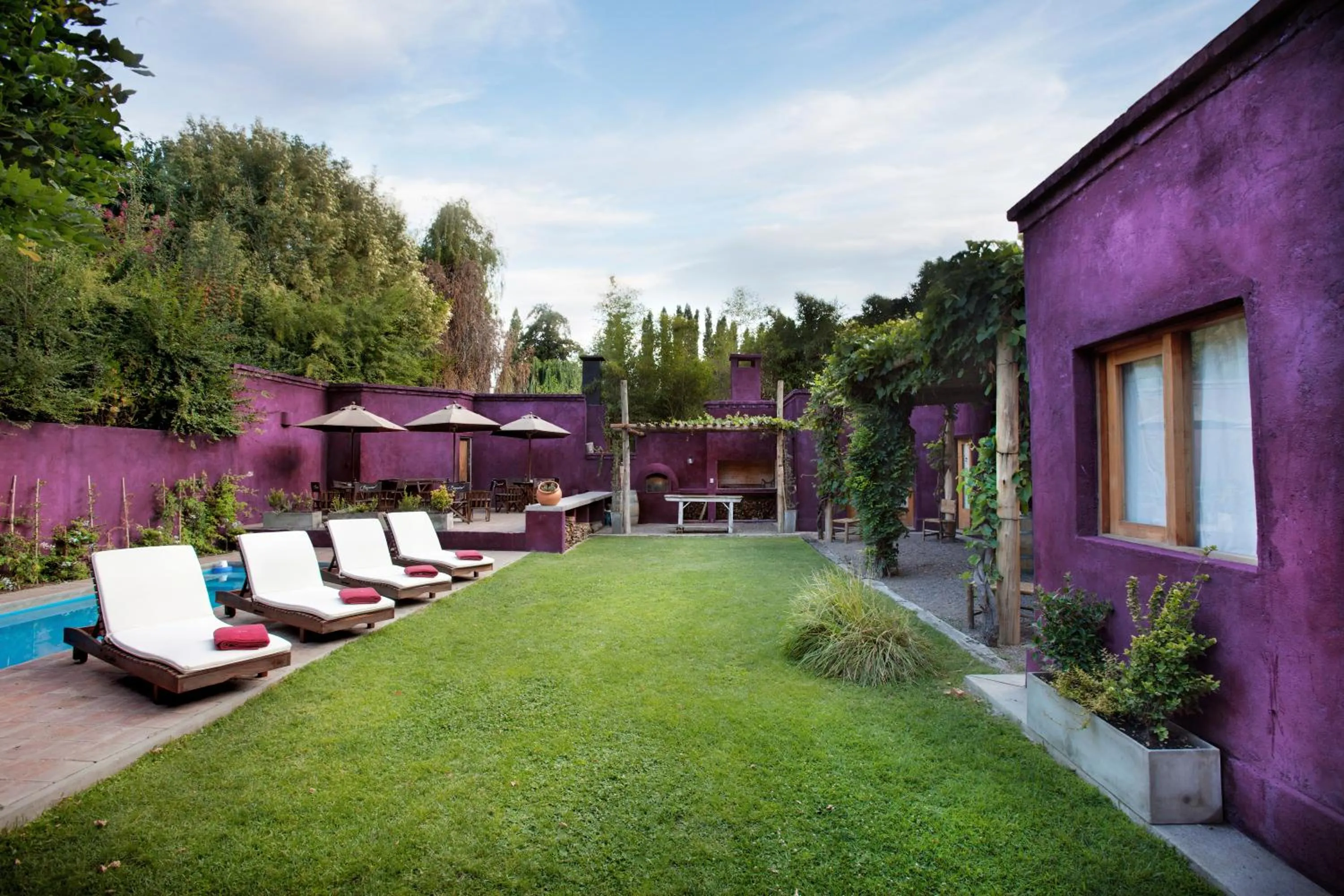 Garden in Posada Borravino