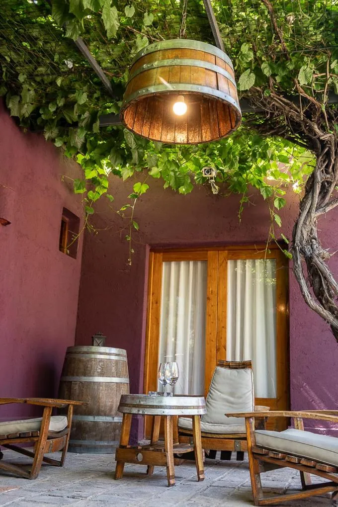 Garden in Posada Borravino