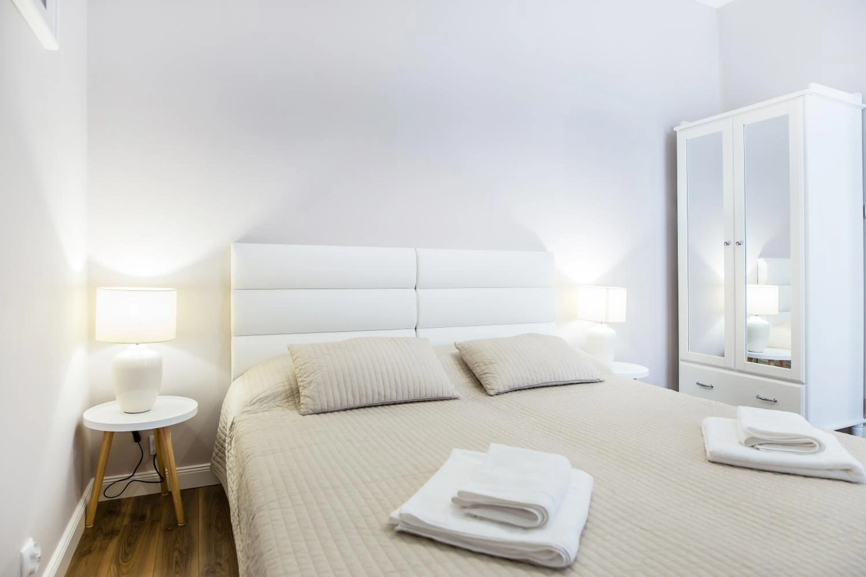 Bedroom, Bed in Krakow Central Apartments