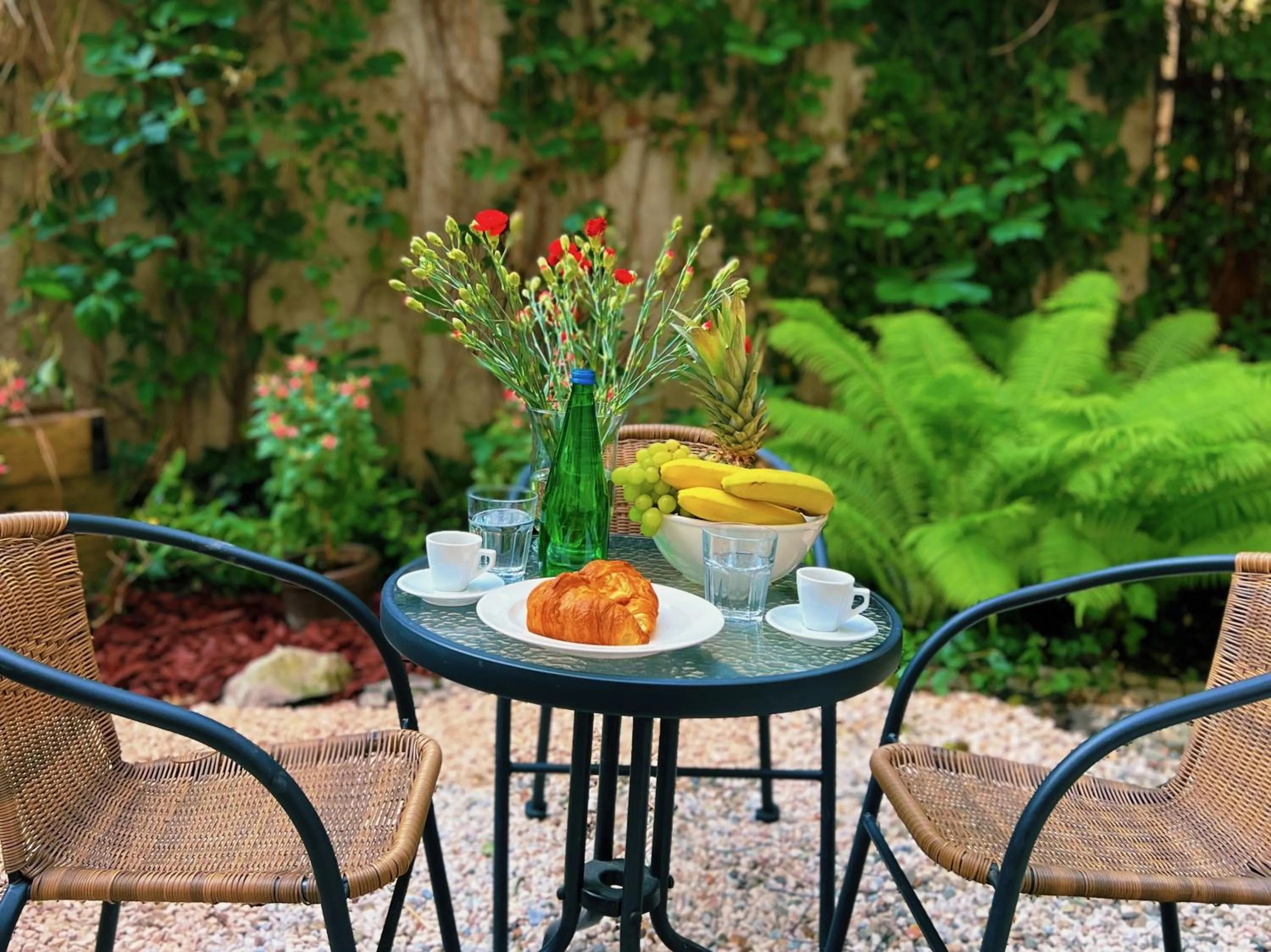 Garden in Krakow Central Apartments