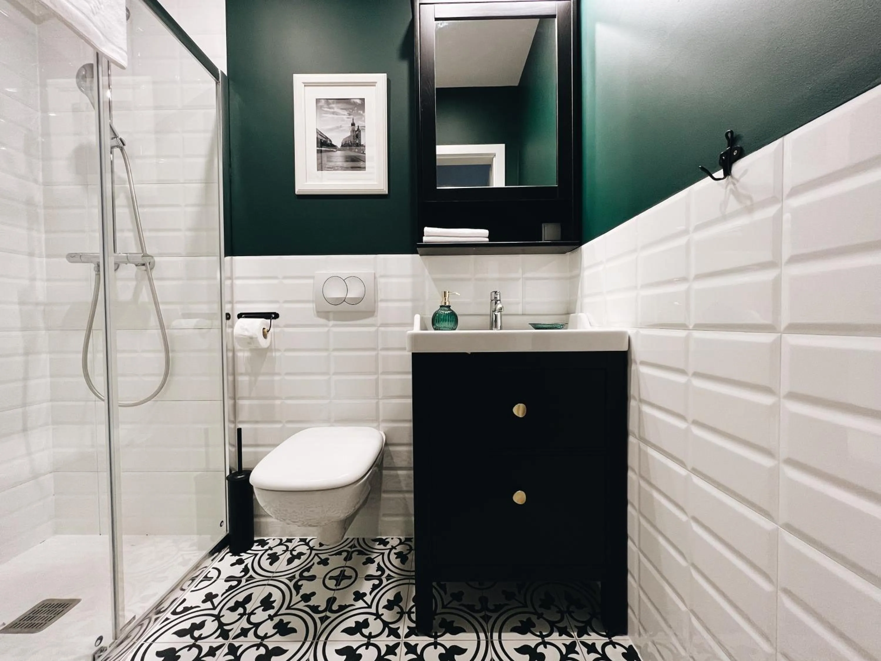 Bathroom in Krakow Central Apartments