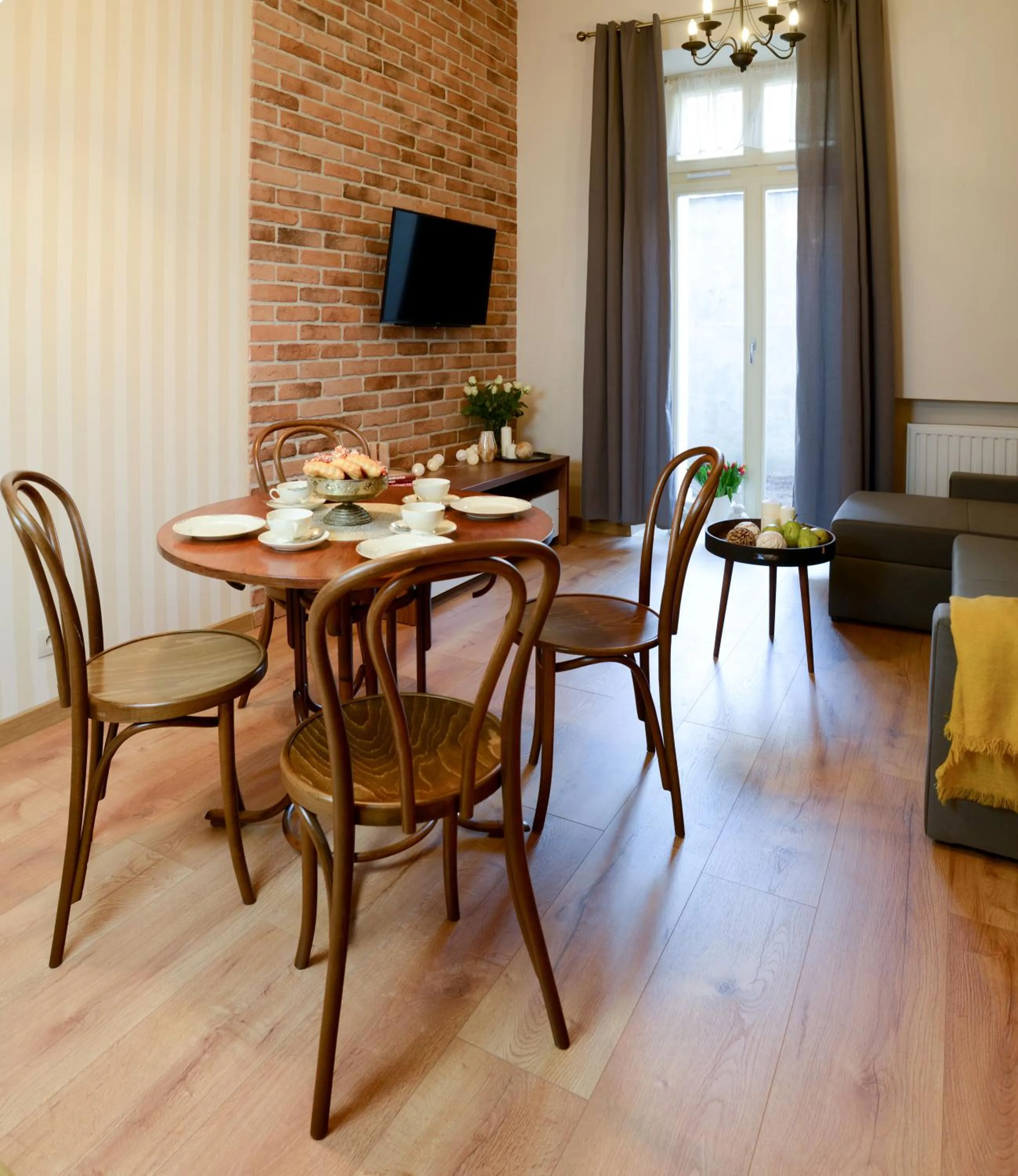 Living room in Krakow Central Apartments