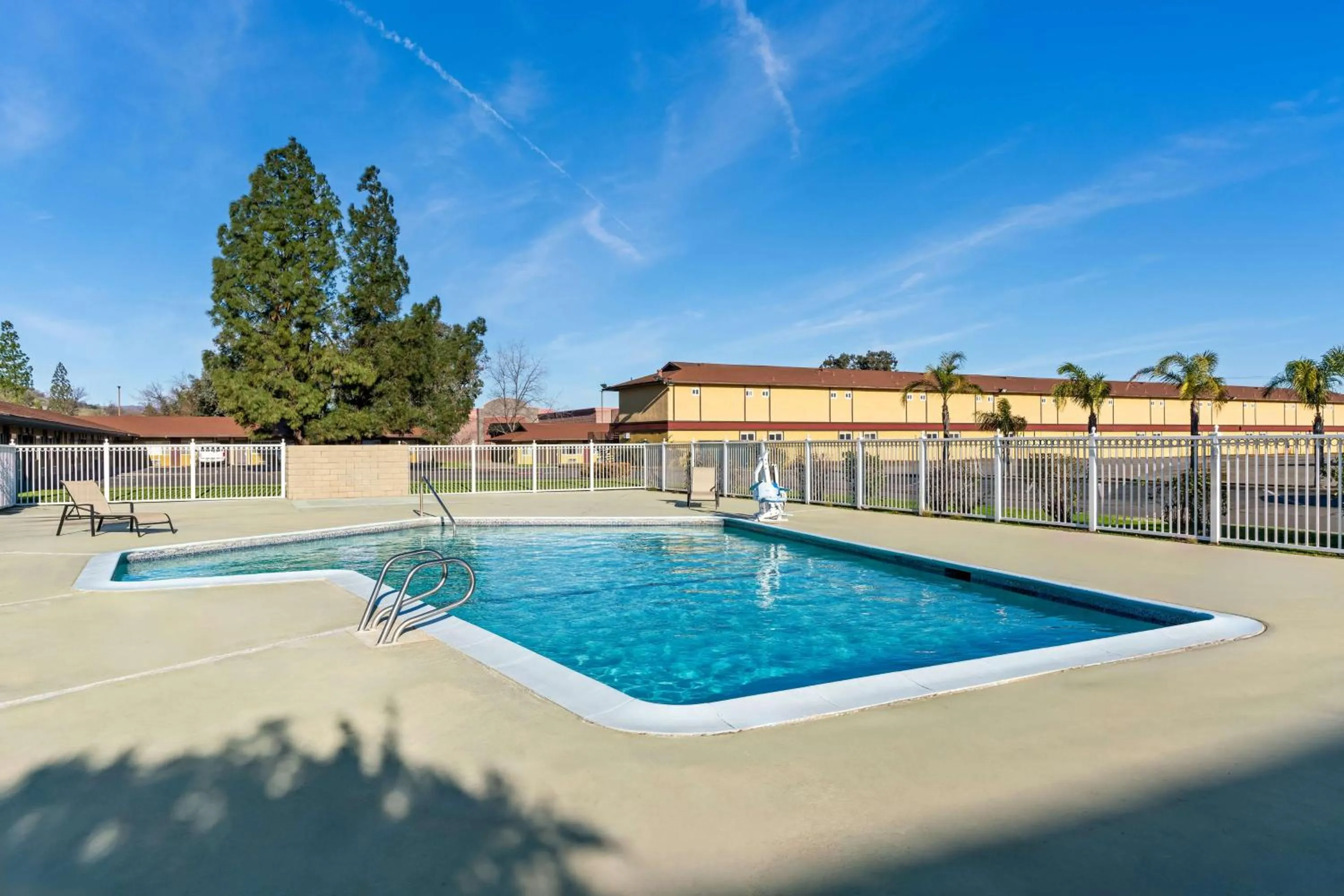 Pool view in Americas Best Value Inn Vacaville
