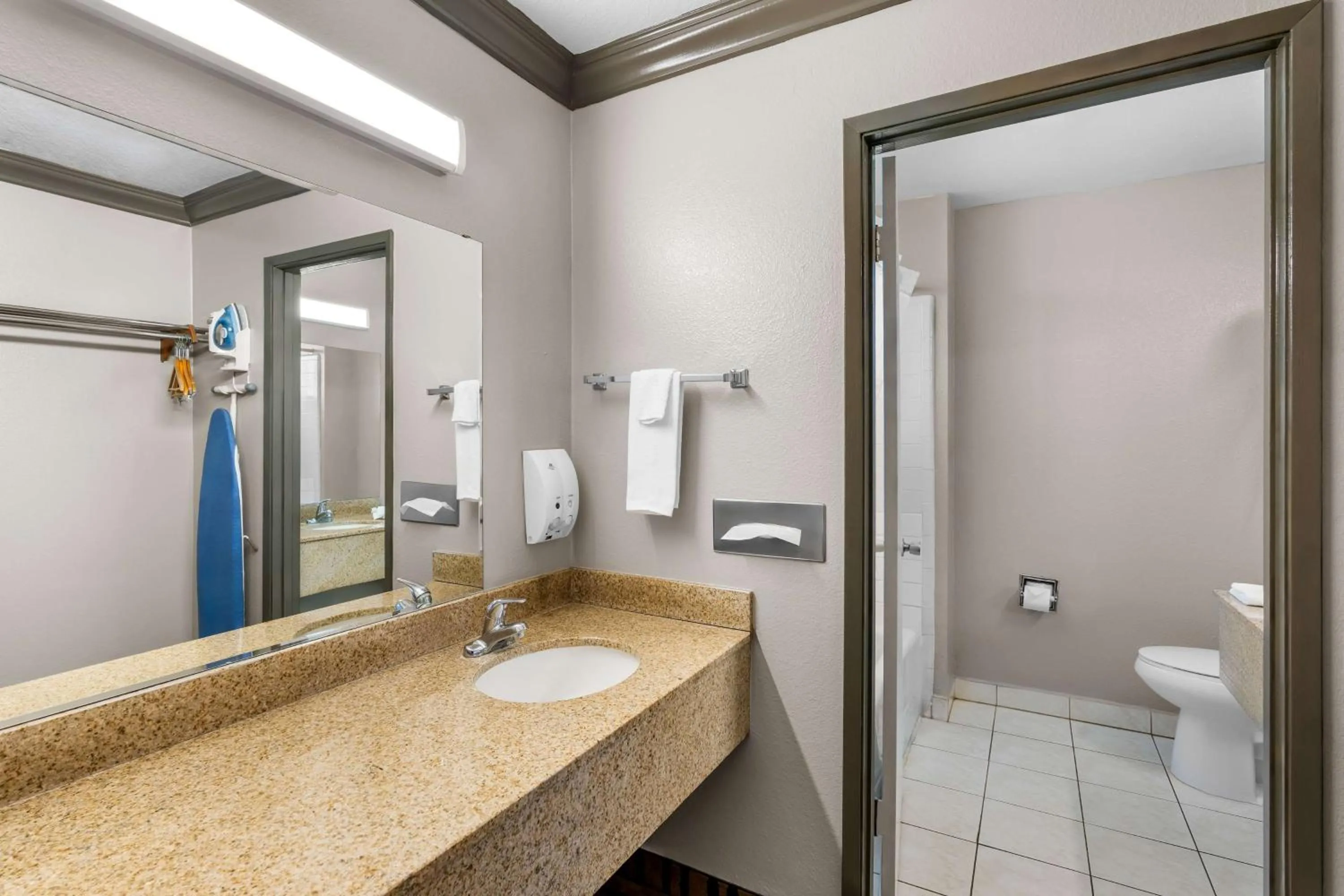 Bathroom in Americas Best Value Inn Vacaville