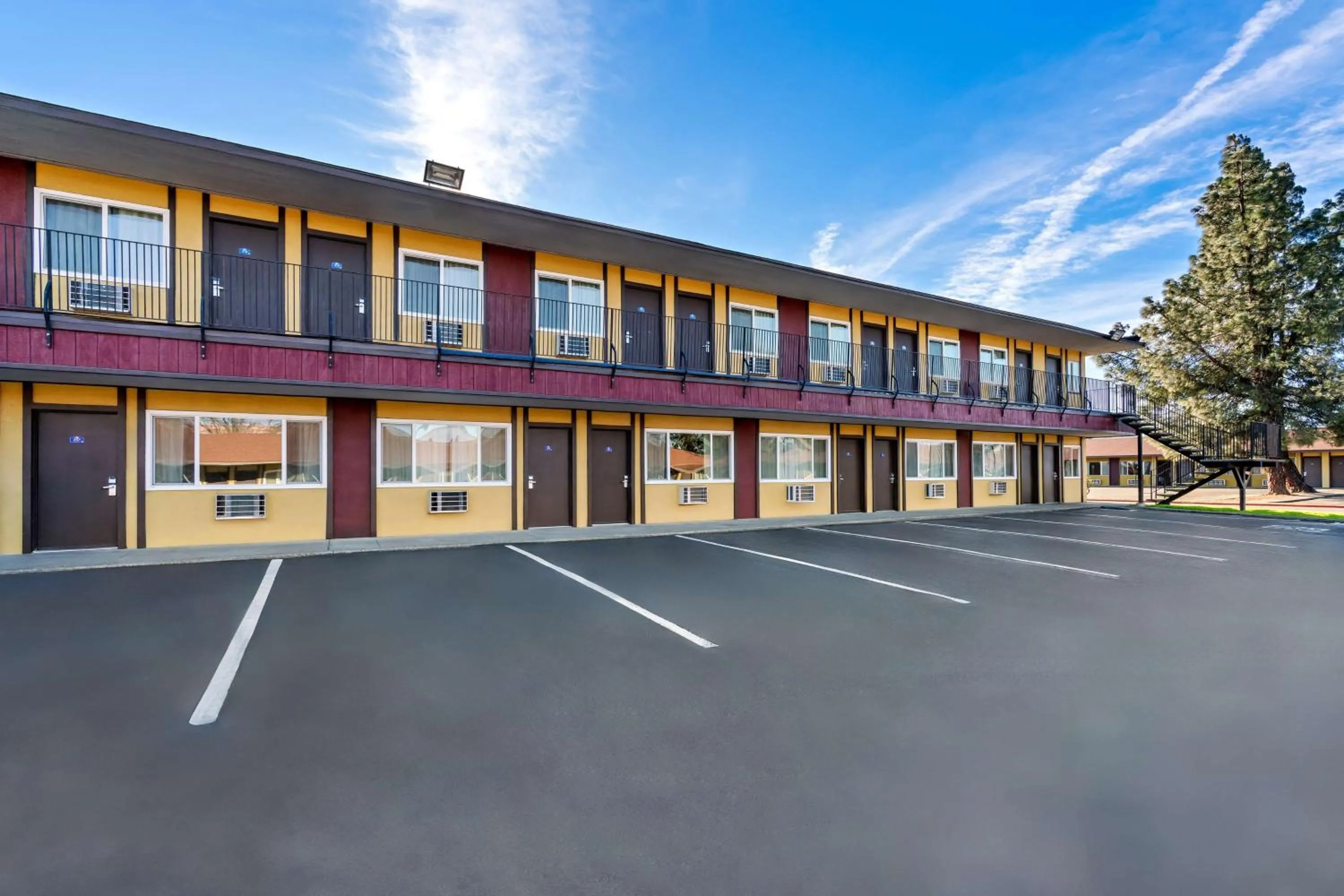 Property building in Americas Best Value Inn Vacaville