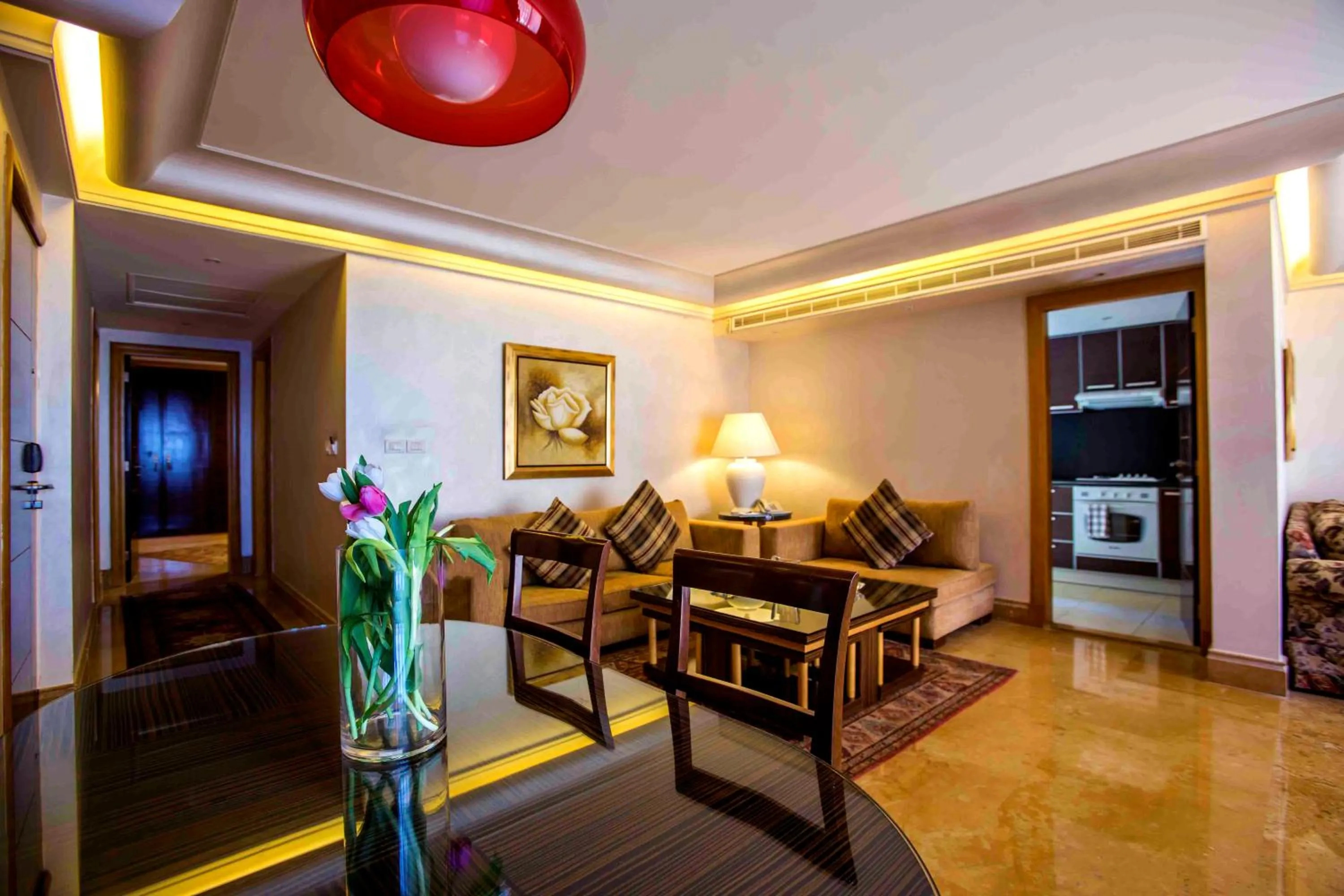 Seating area in Lahoya Beirut