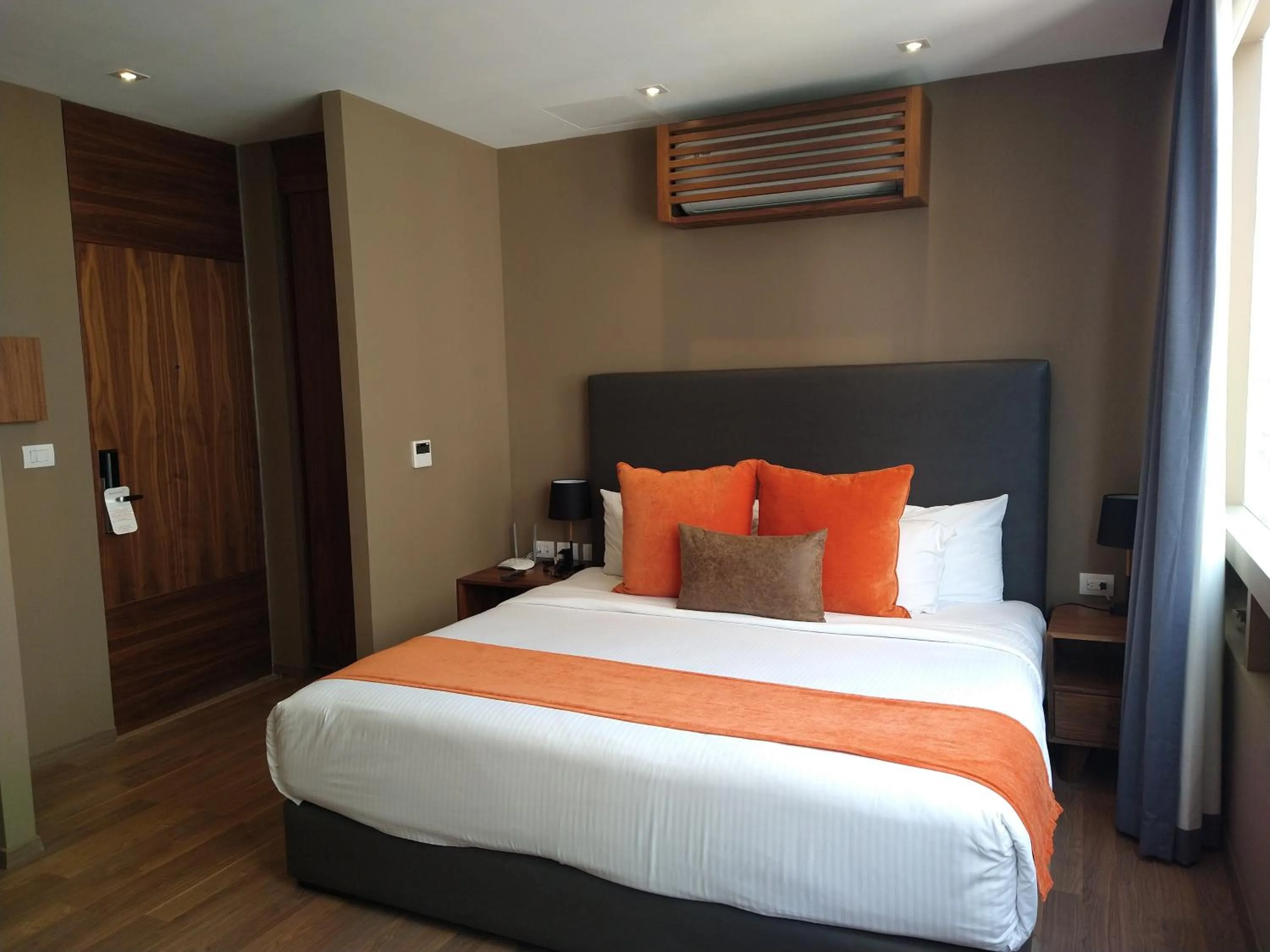 Bedroom, Bed in Hausuites