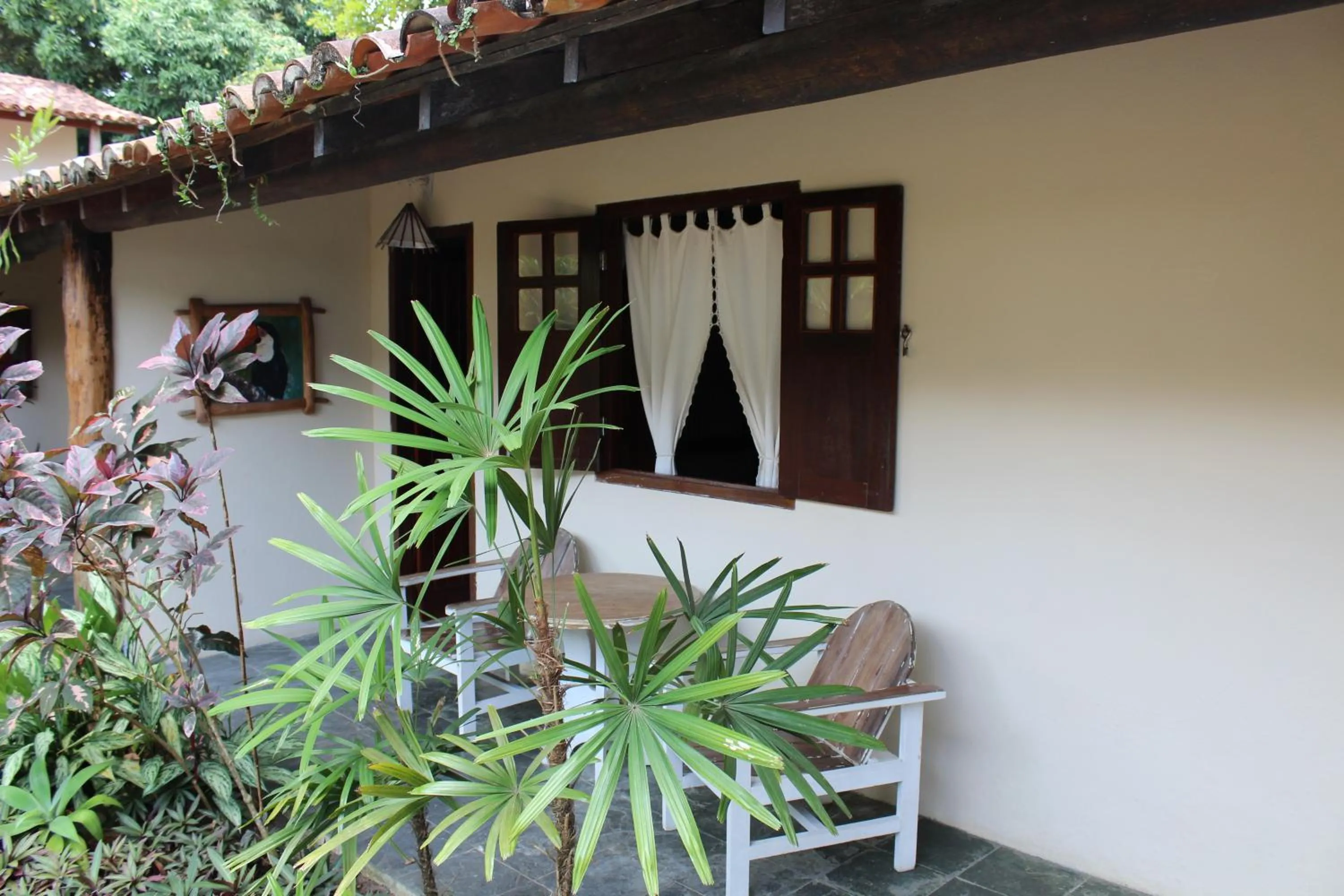 Patio in Pousada Fragata - Arraial D Ajuda - Melhor Localização e Atendimento